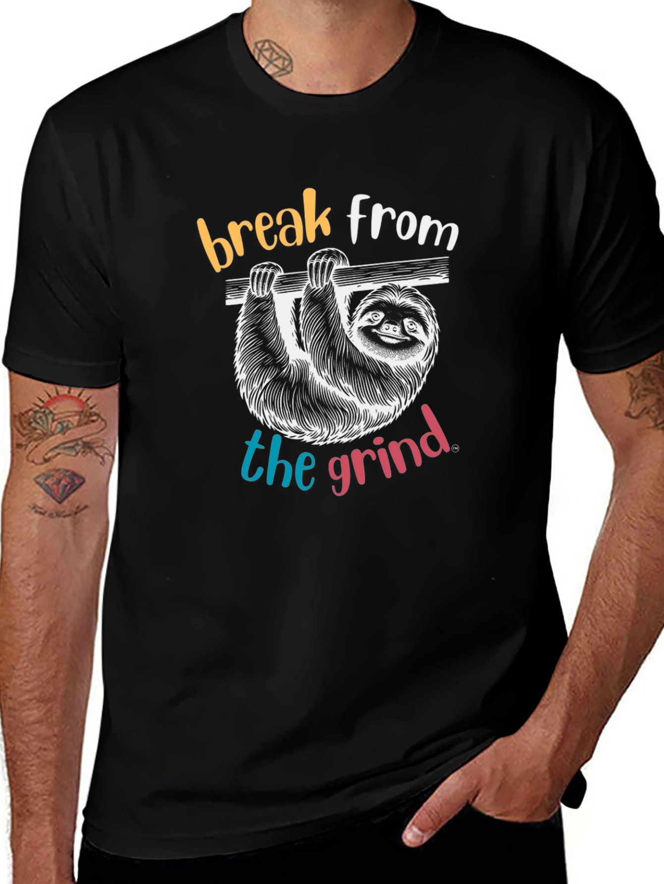 Break From the Grind Sloth T-Shirt