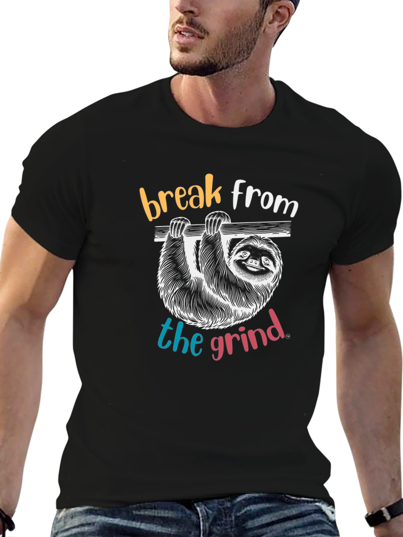 Break From the Grind Sloth T-Shirt