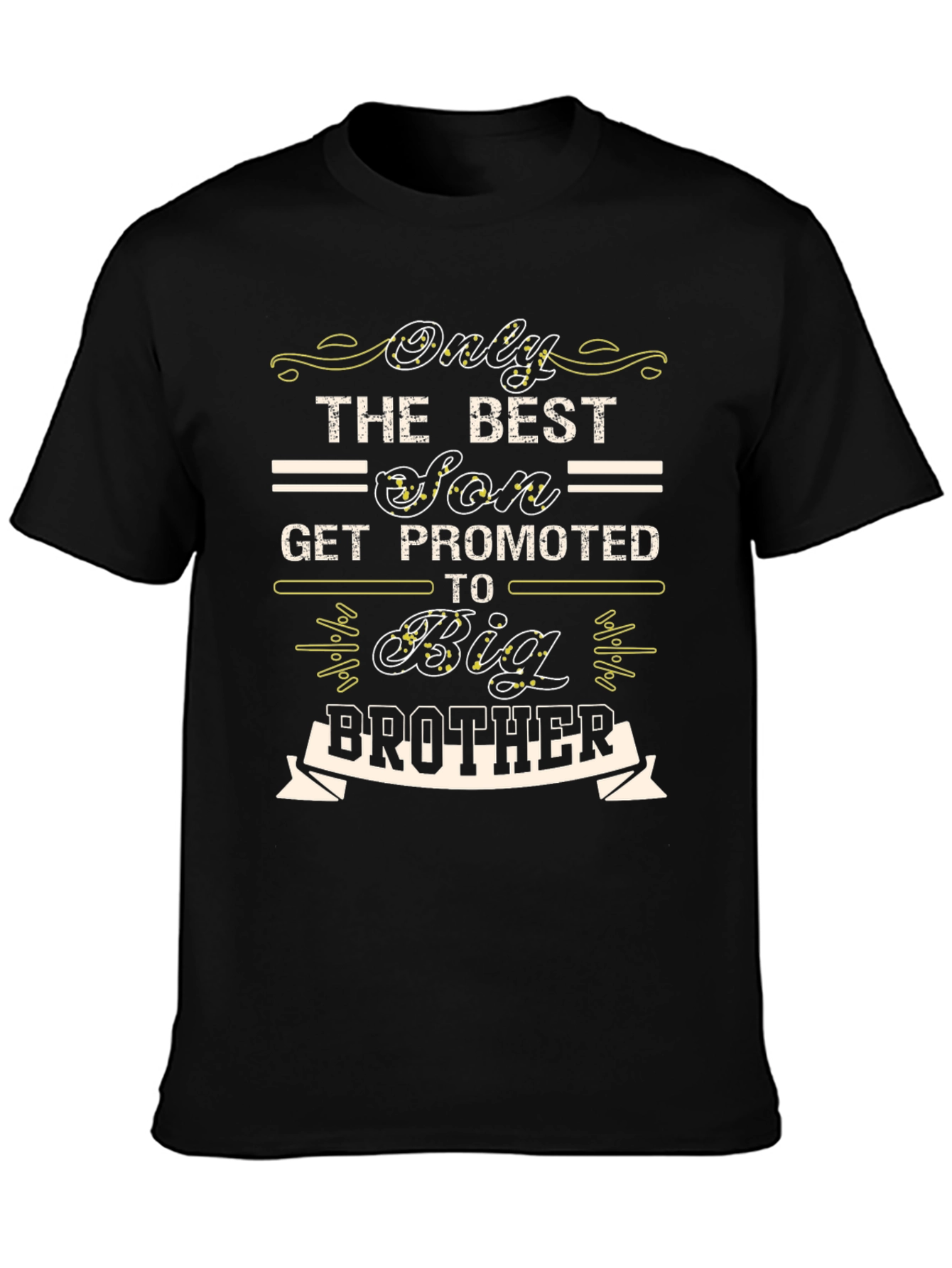 Promoted to Big Brother Graphic Tee - Son Gift