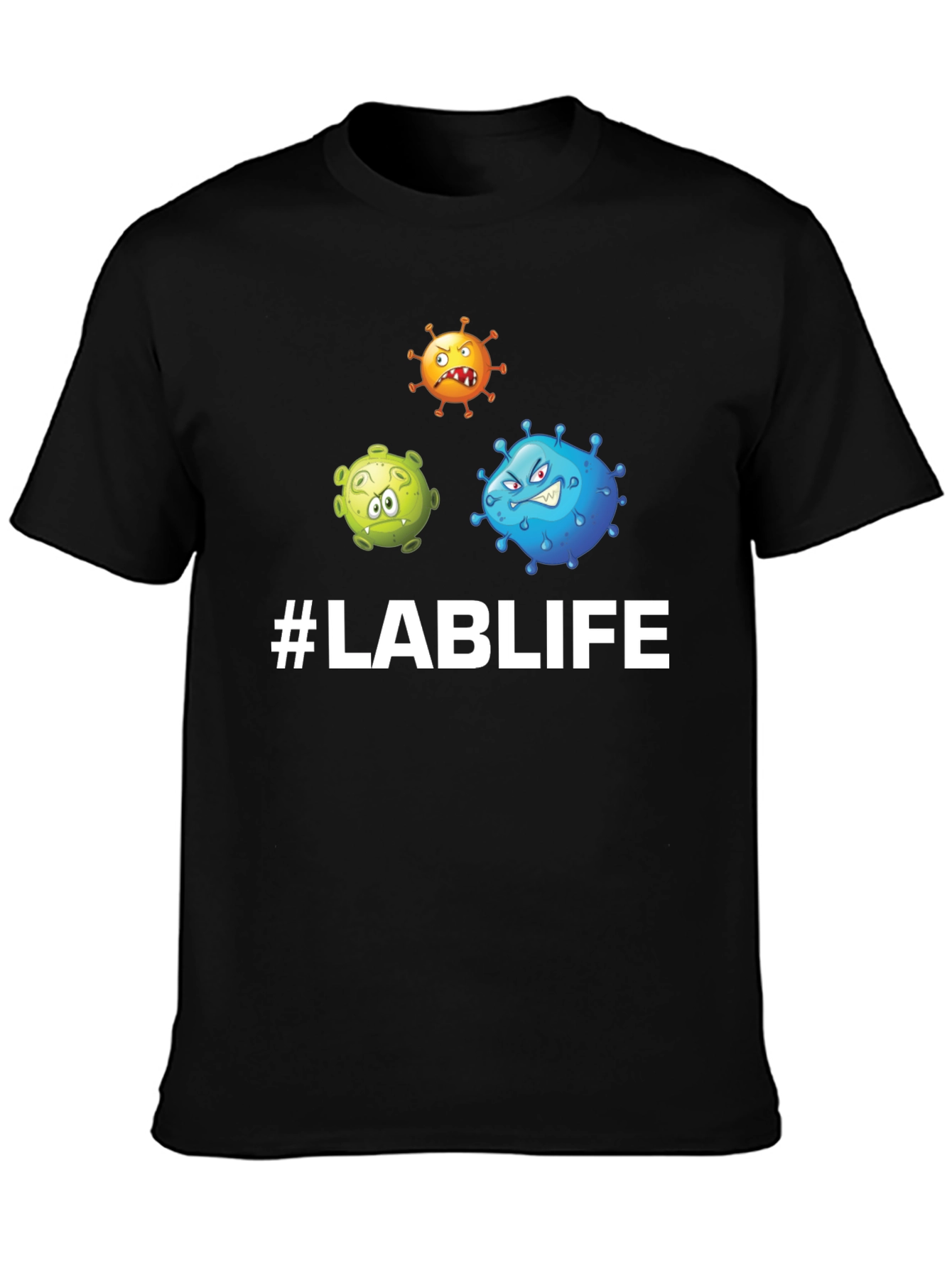 #LabLife Virus Graphic Tee - Science Humor T-Shirt