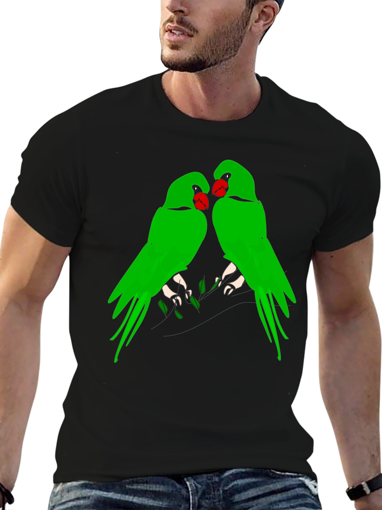 Parrot Love Graphic Tee