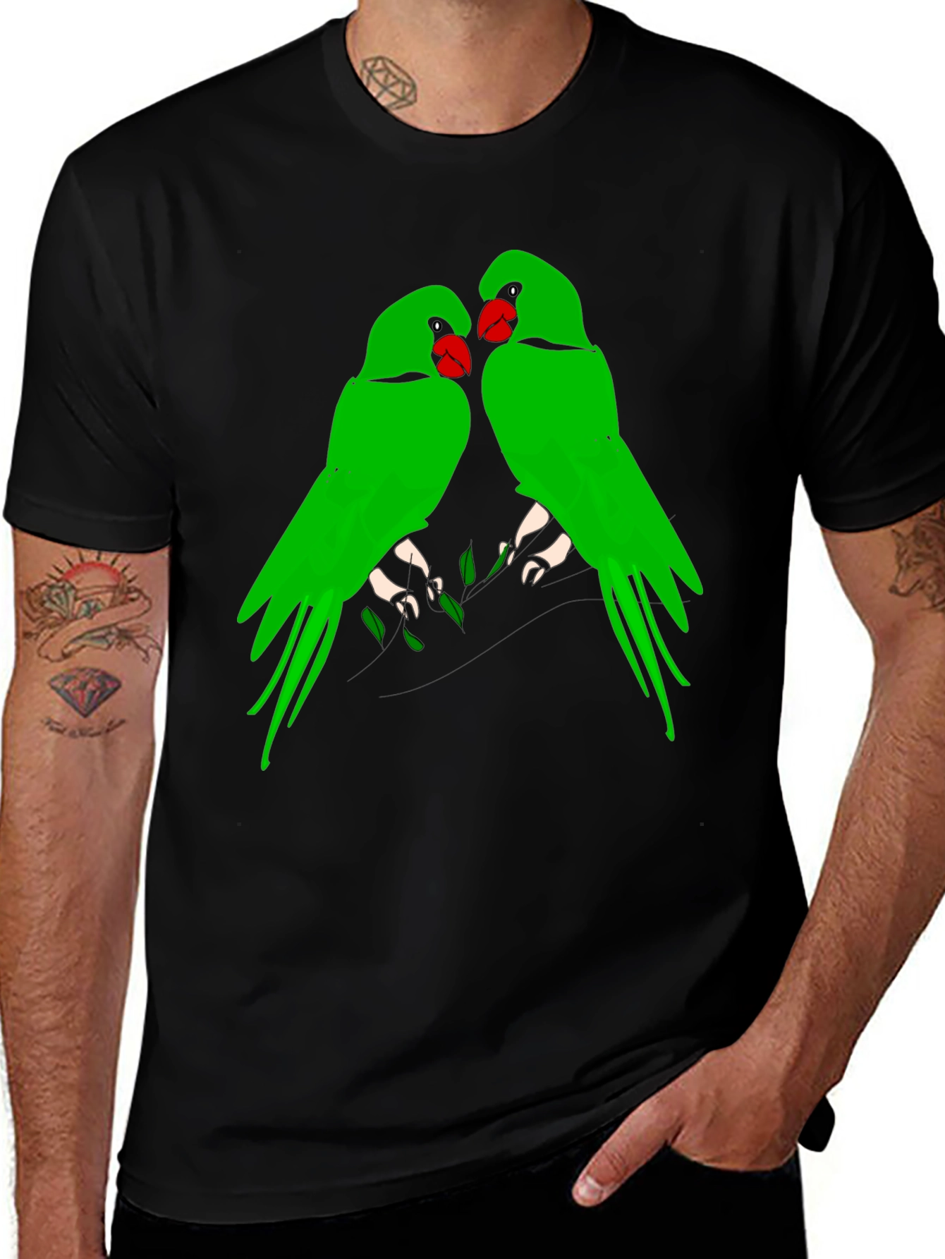 Parrot Love Graphic Tee