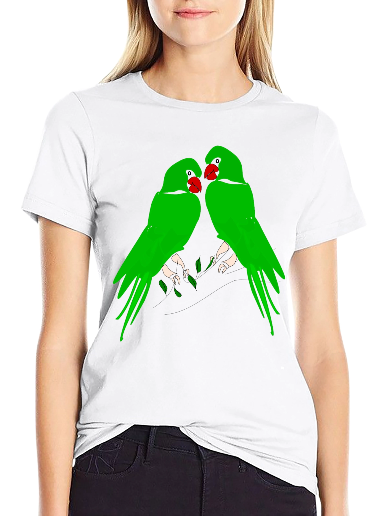 Parrot Love Graphic Tee