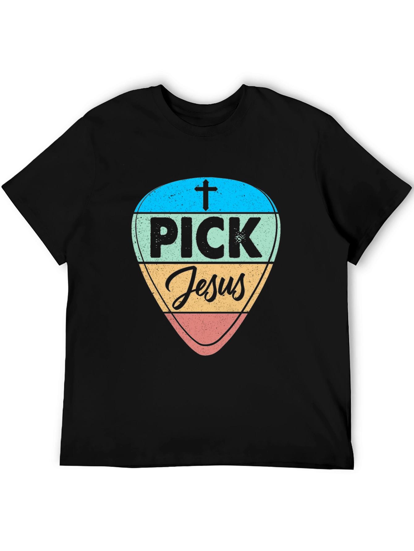 Pick Jesus Graphic T-Shirt - Christian Faith Tee