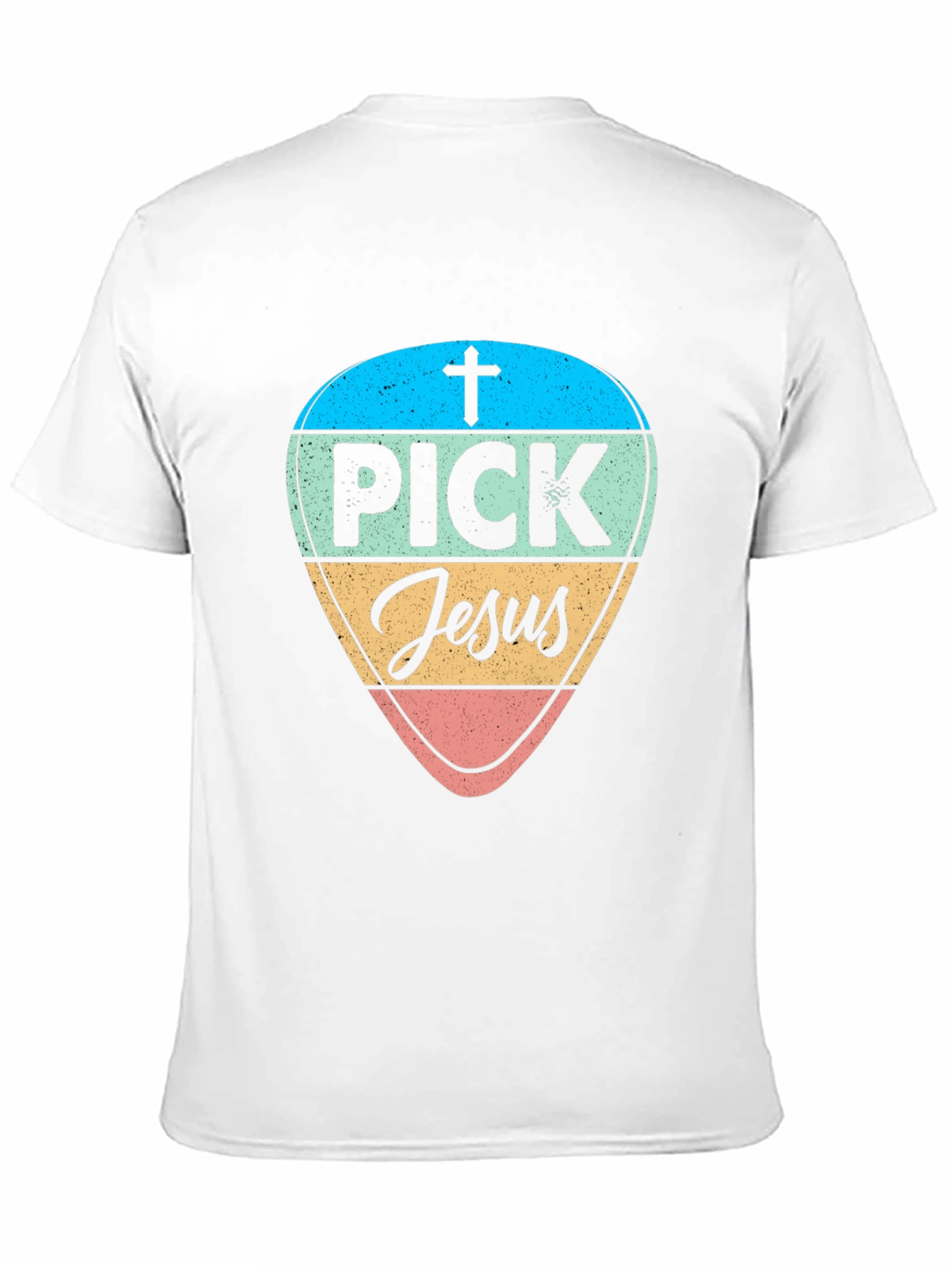 Pick Jesus Graphic T-Shirt - Christian Faith Tee
