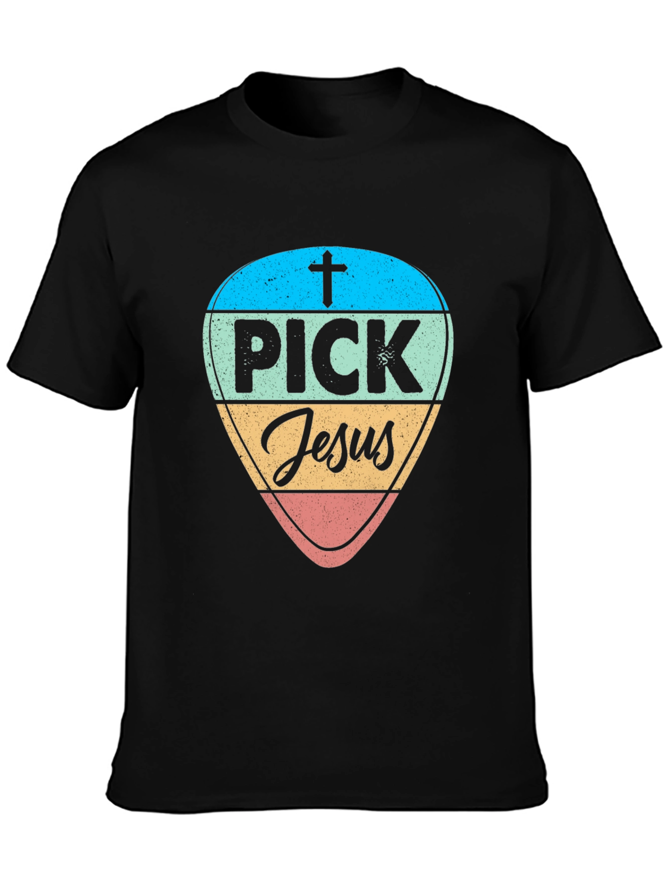 Pick Jesus Graphic T-Shirt - Christian Faith Tee