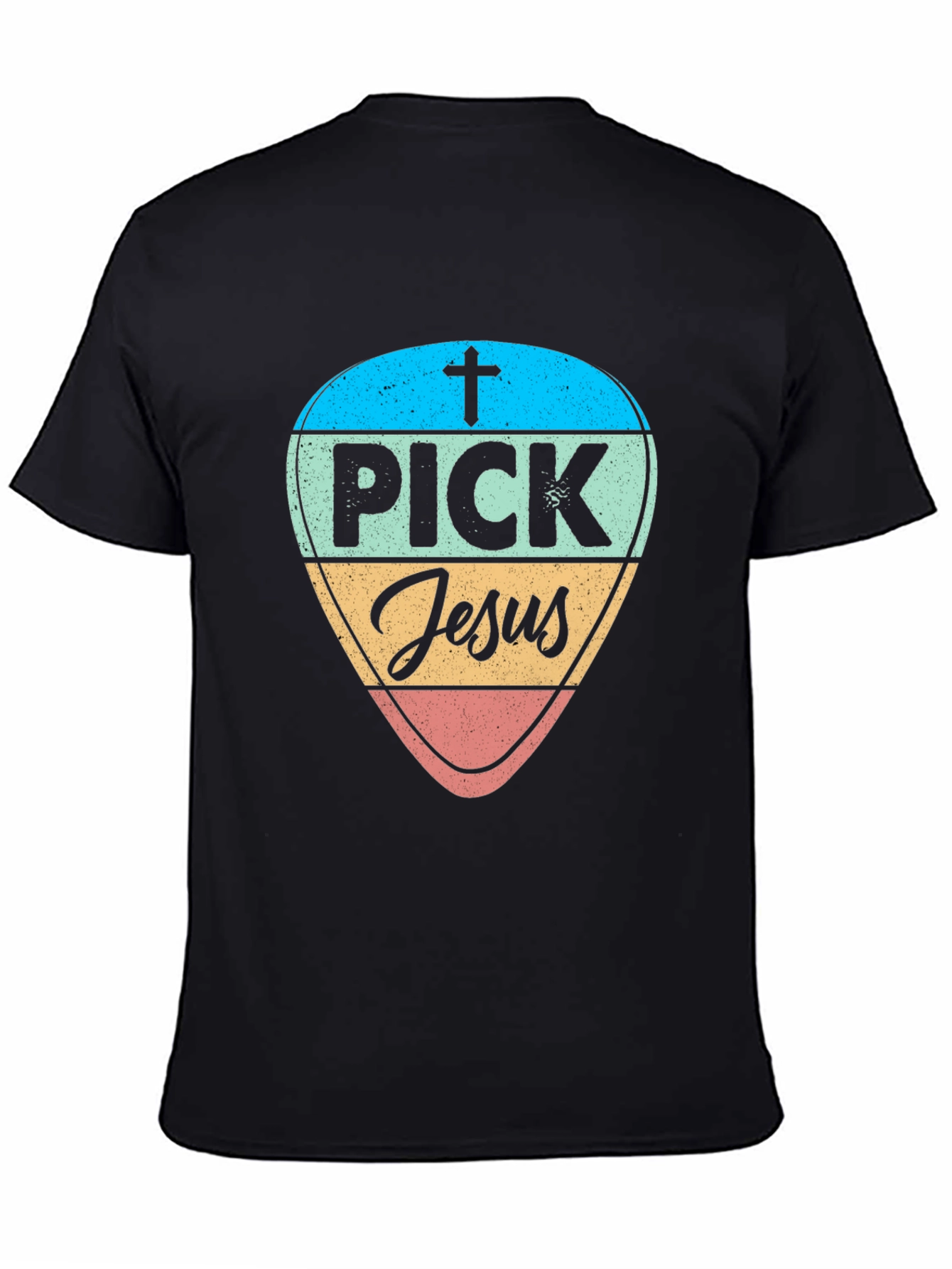 Pick Jesus Graphic T-Shirt - Christian Faith Tee