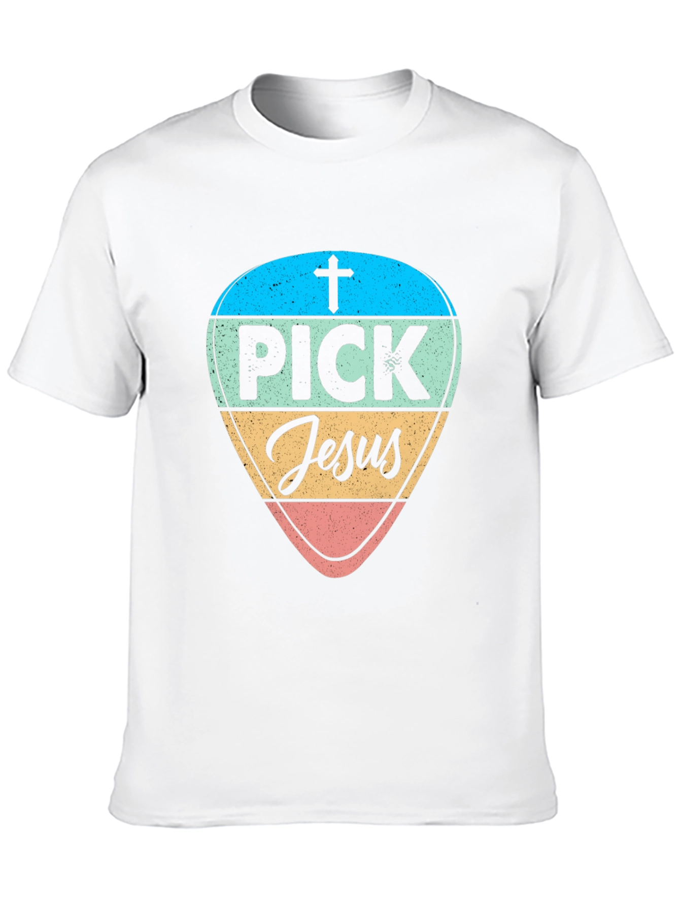 Pick Jesus Graphic T-Shirt - Christian Faith Tee