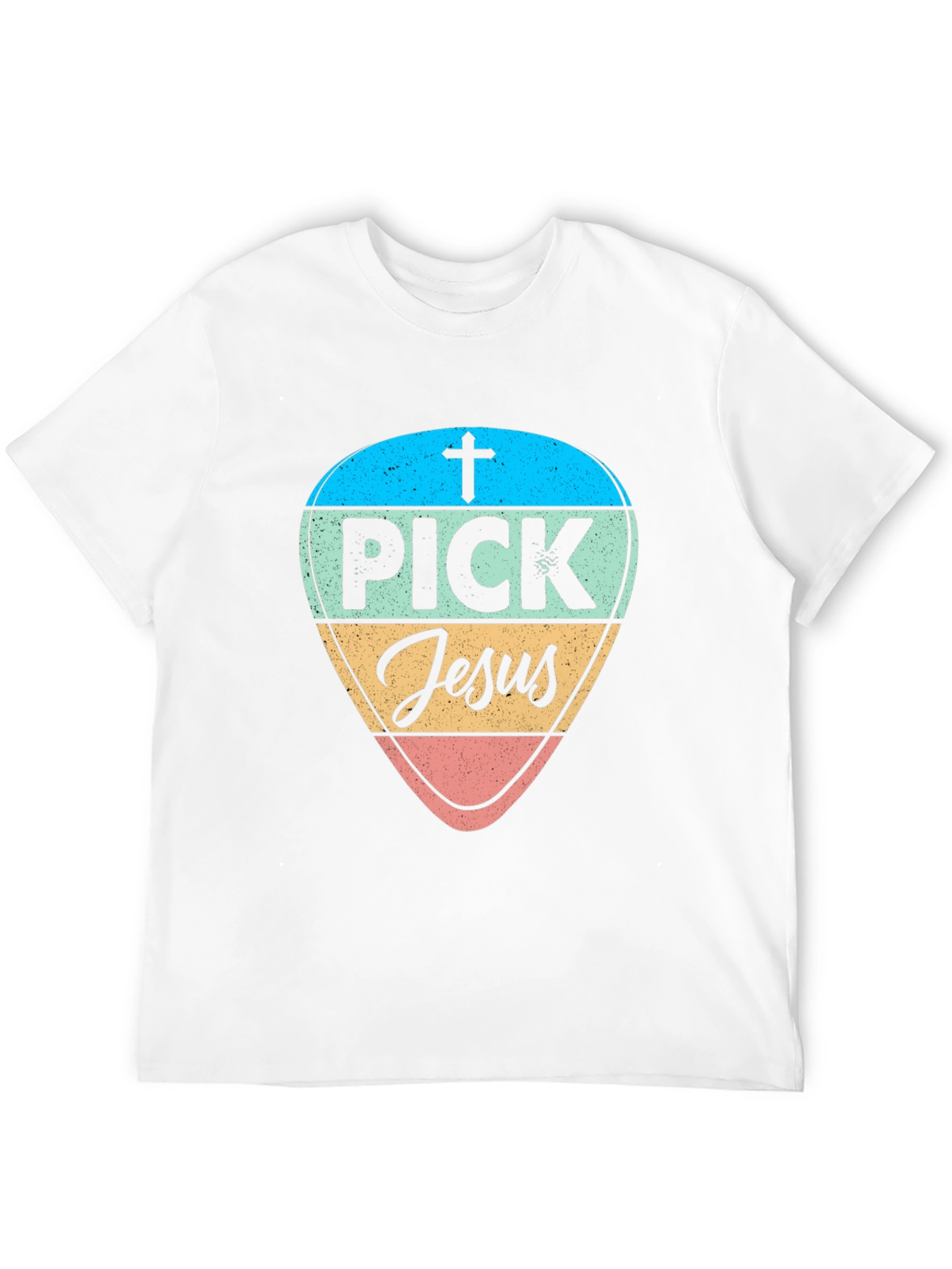 Pick Jesus Graphic T-Shirt - Christian Faith Tee