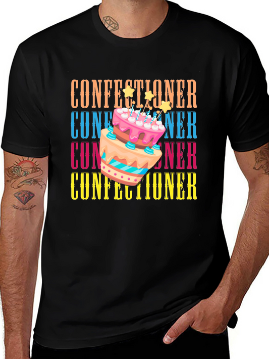 Confectioner Cake T-Shirt - Baking Lovers Tee