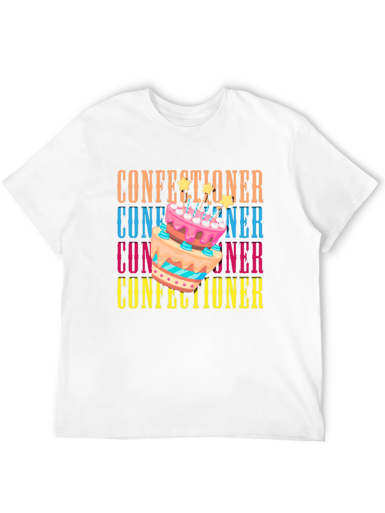 Confectioner Cake T-Shirt - Baking Lovers Tee
