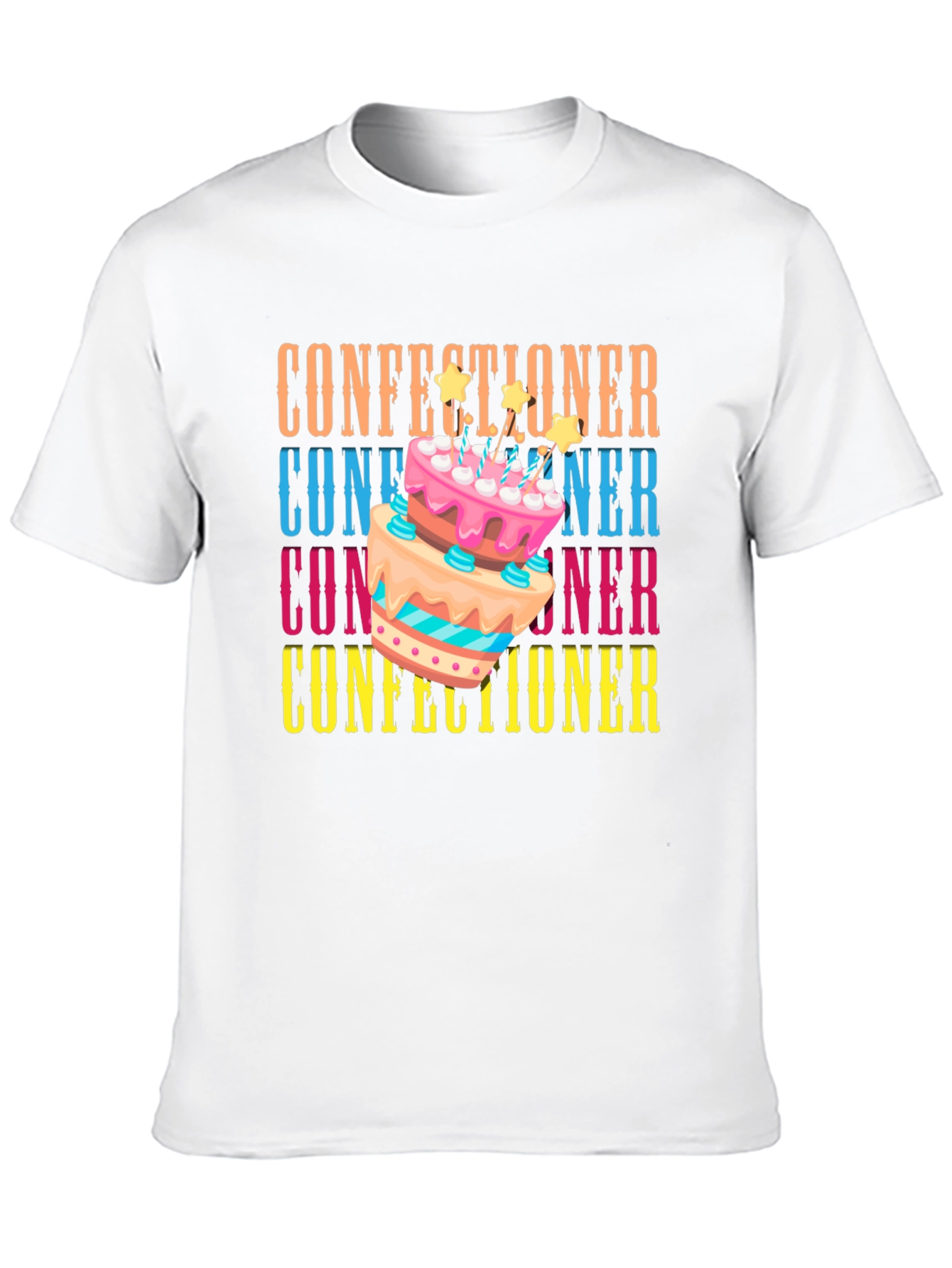 Confectioner Cake T-Shirt - Baking Lovers Tee