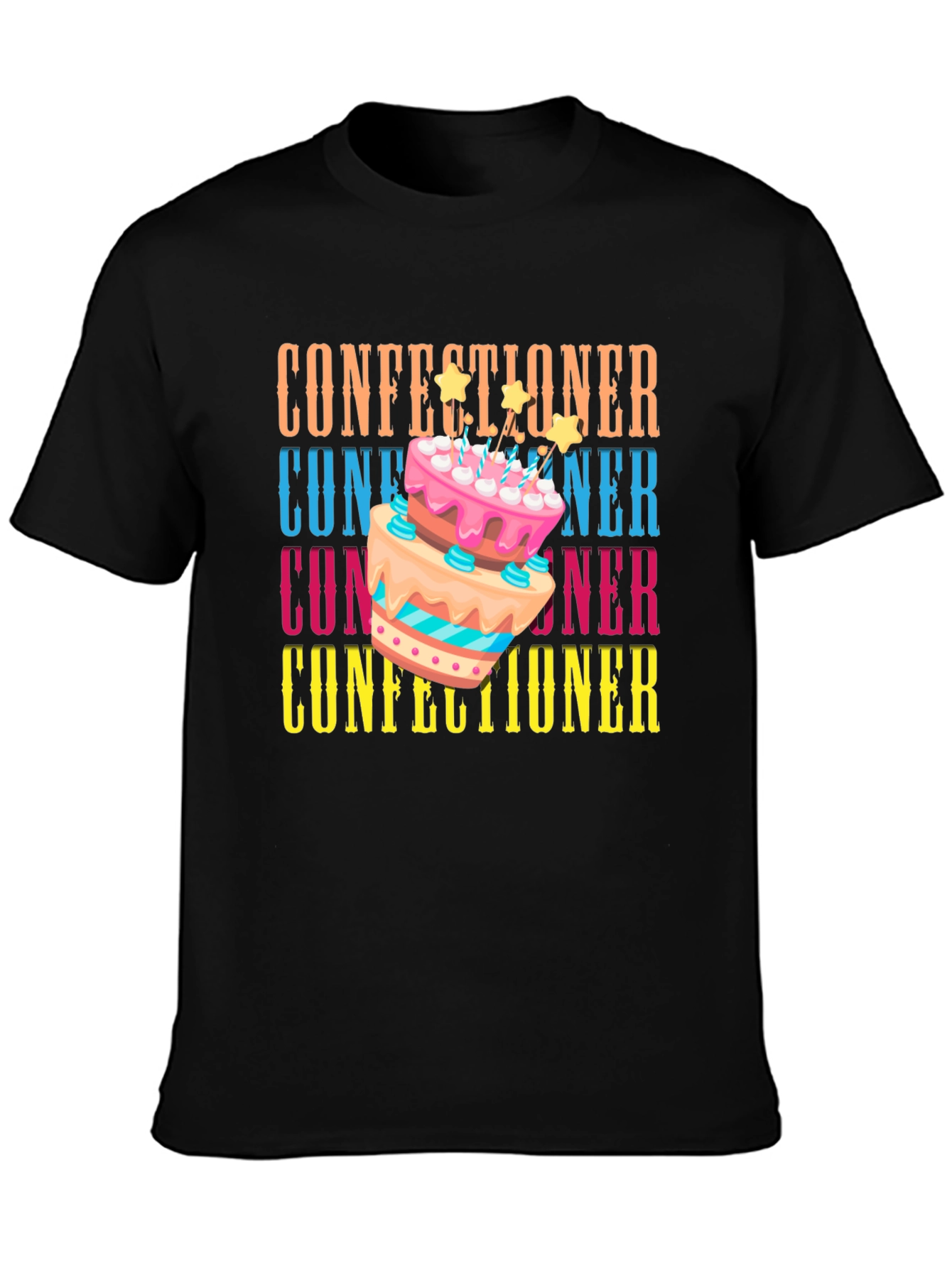 Confectioner Cake T-Shirt - Baking Lovers Tee