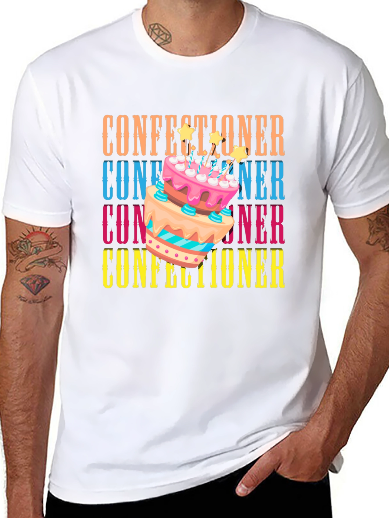 Confectioner Cake T-Shirt - Baking Lovers Tee