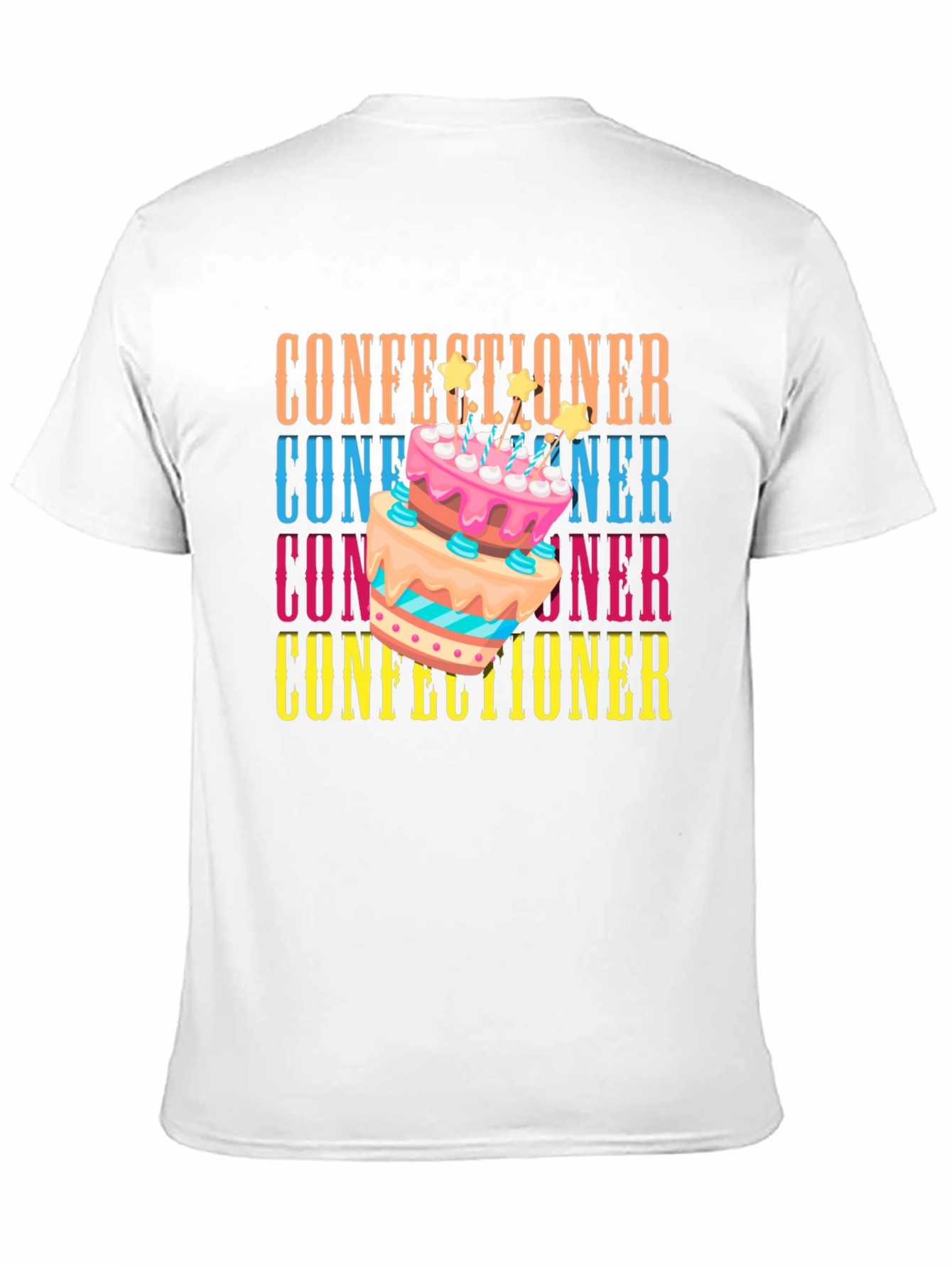 Confectioner Cake T-Shirt - Baking Lovers Tee