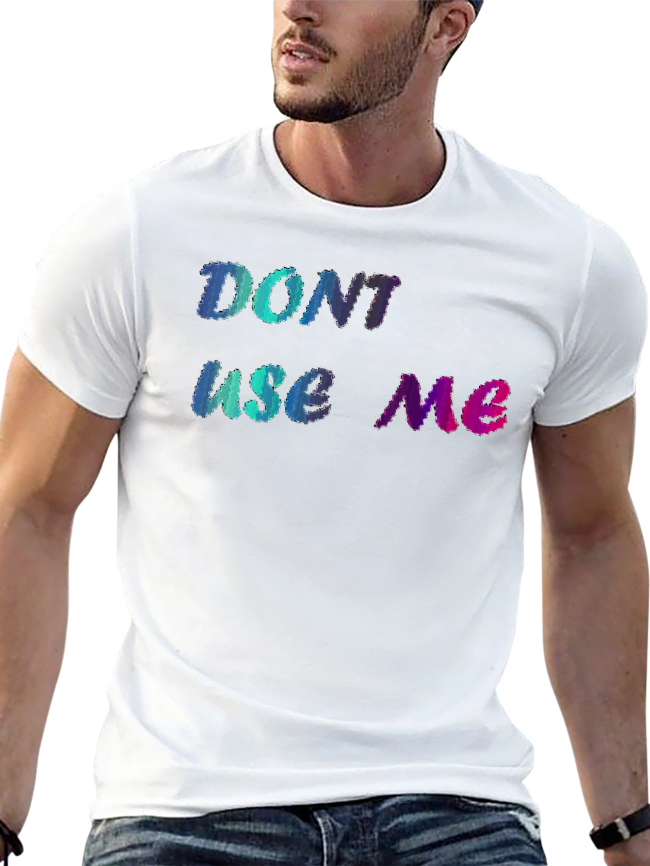 Dont Use Me Graphic Tee - Unique Design