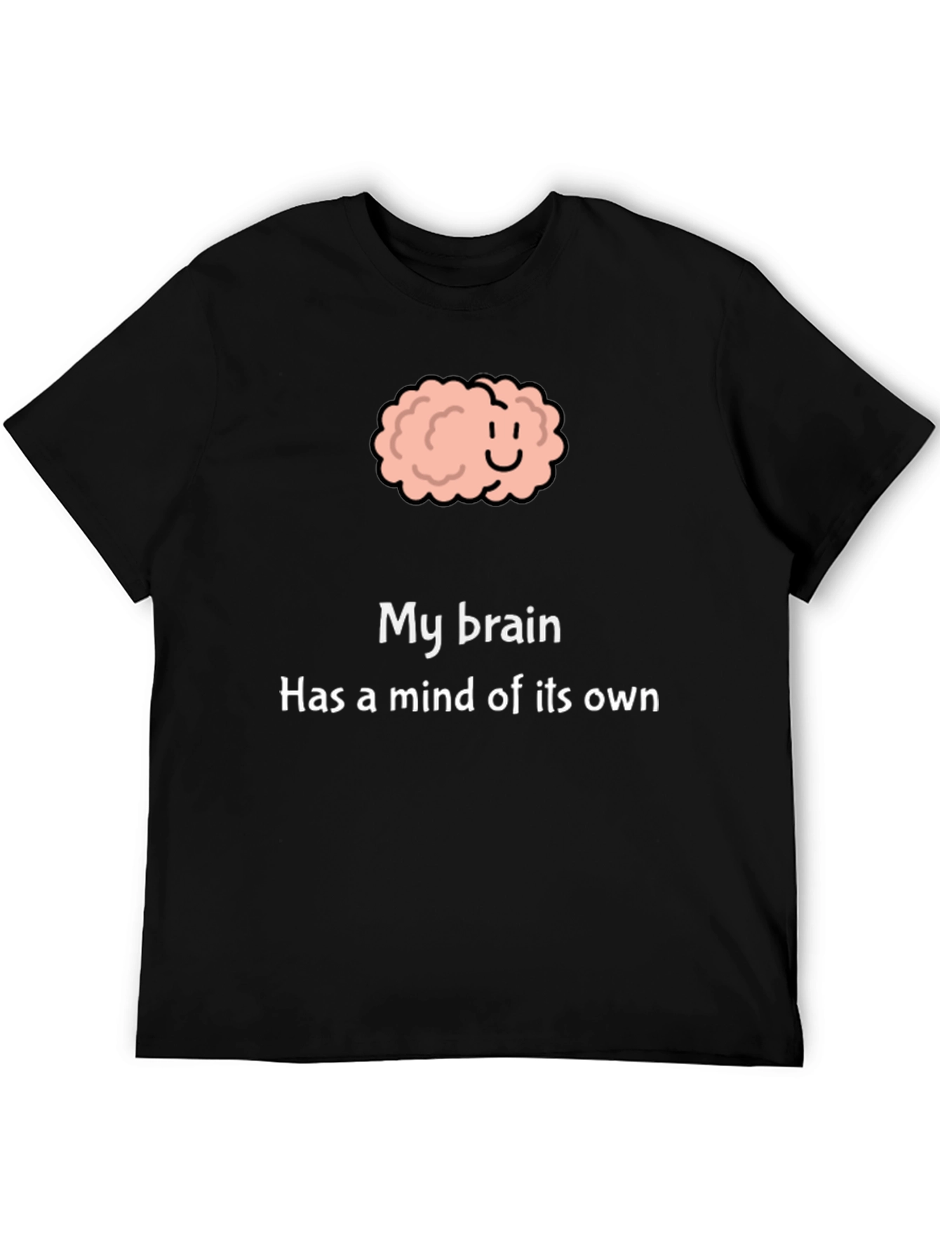 Funny Brain T-Shirt - Mind of Its Own Tee