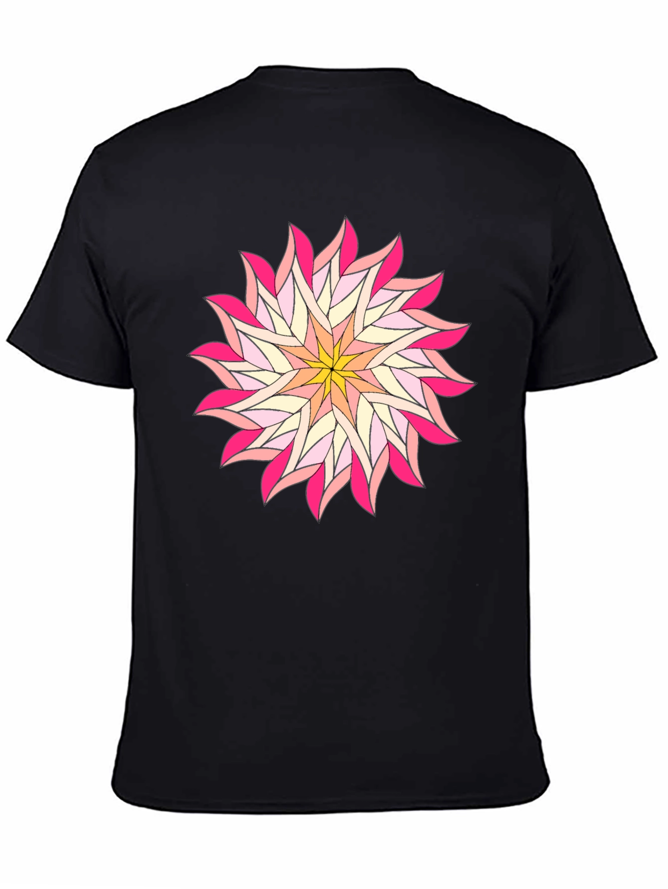 Floral Starburst Graphic Tee