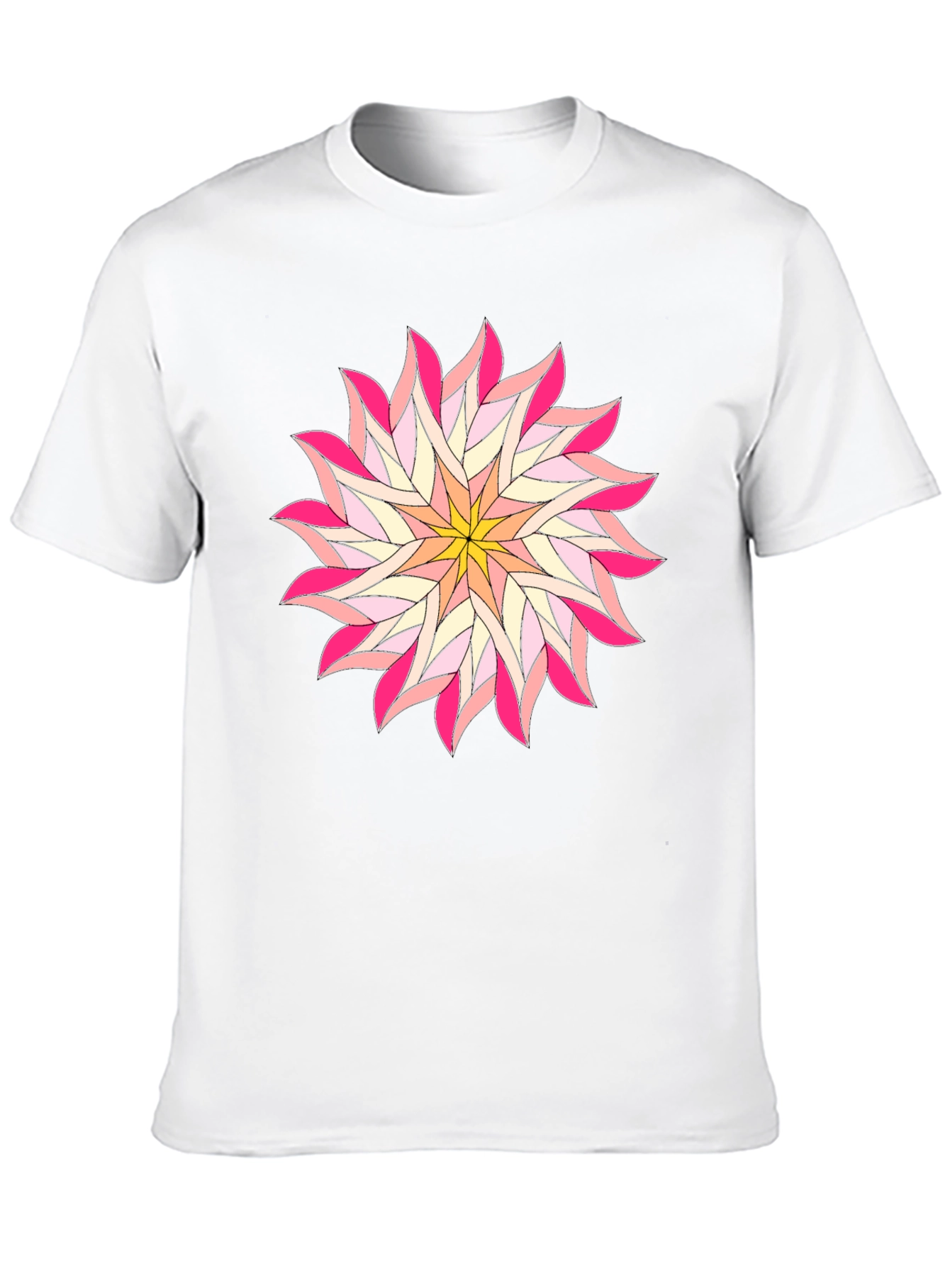 Floral Starburst Graphic Tee