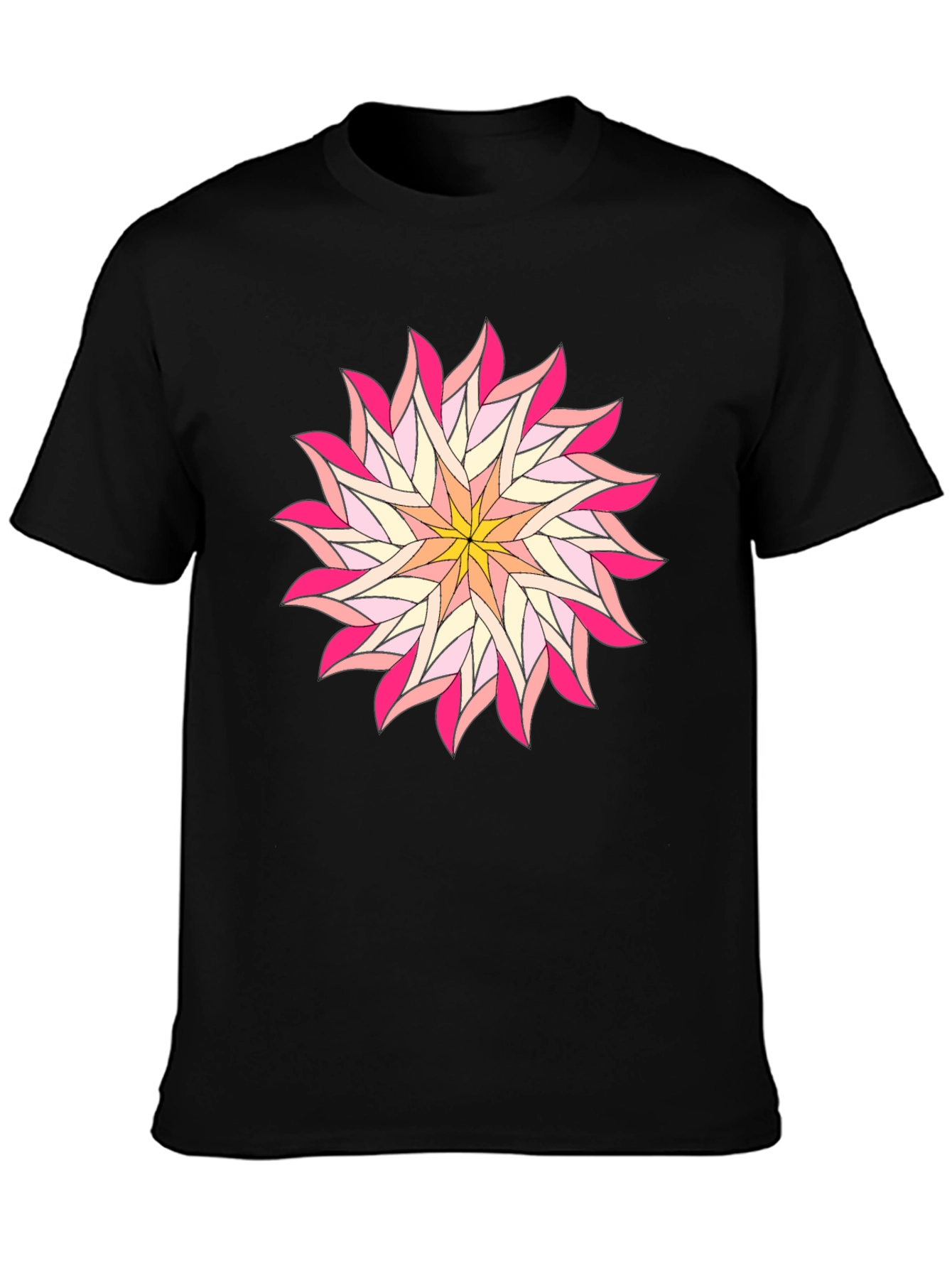 Floral Starburst Graphic Tee