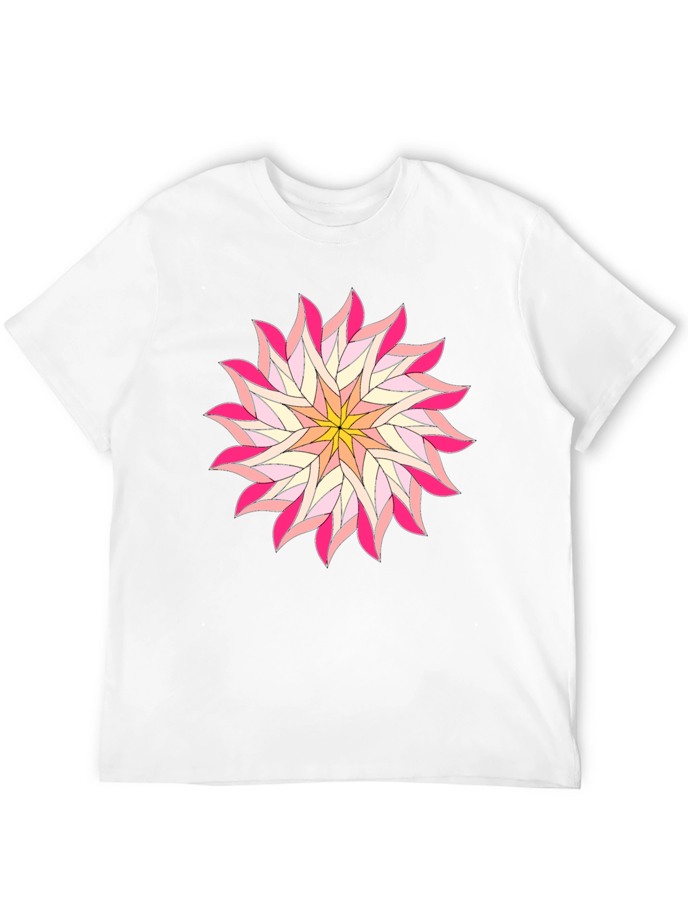 Floral Starburst Graphic Tee