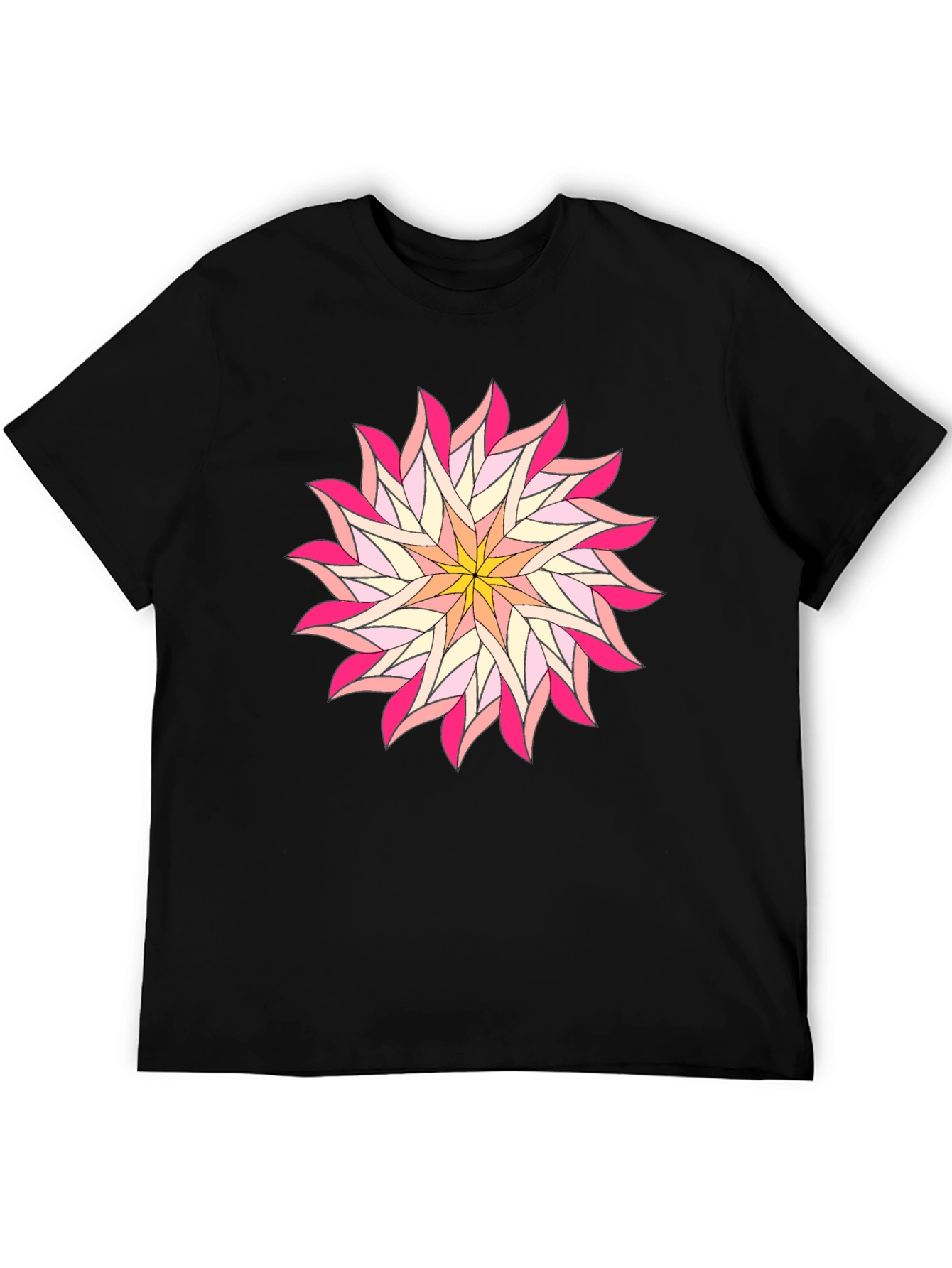 Floral Starburst Graphic Tee