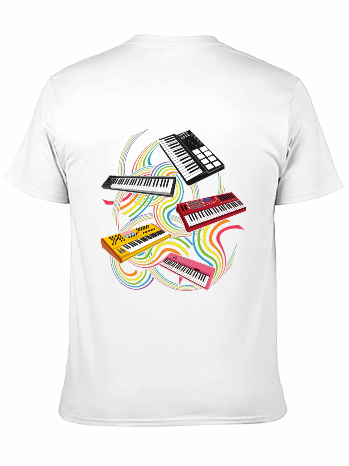 Keyboard T-Shirt - Music Lovers Gift
