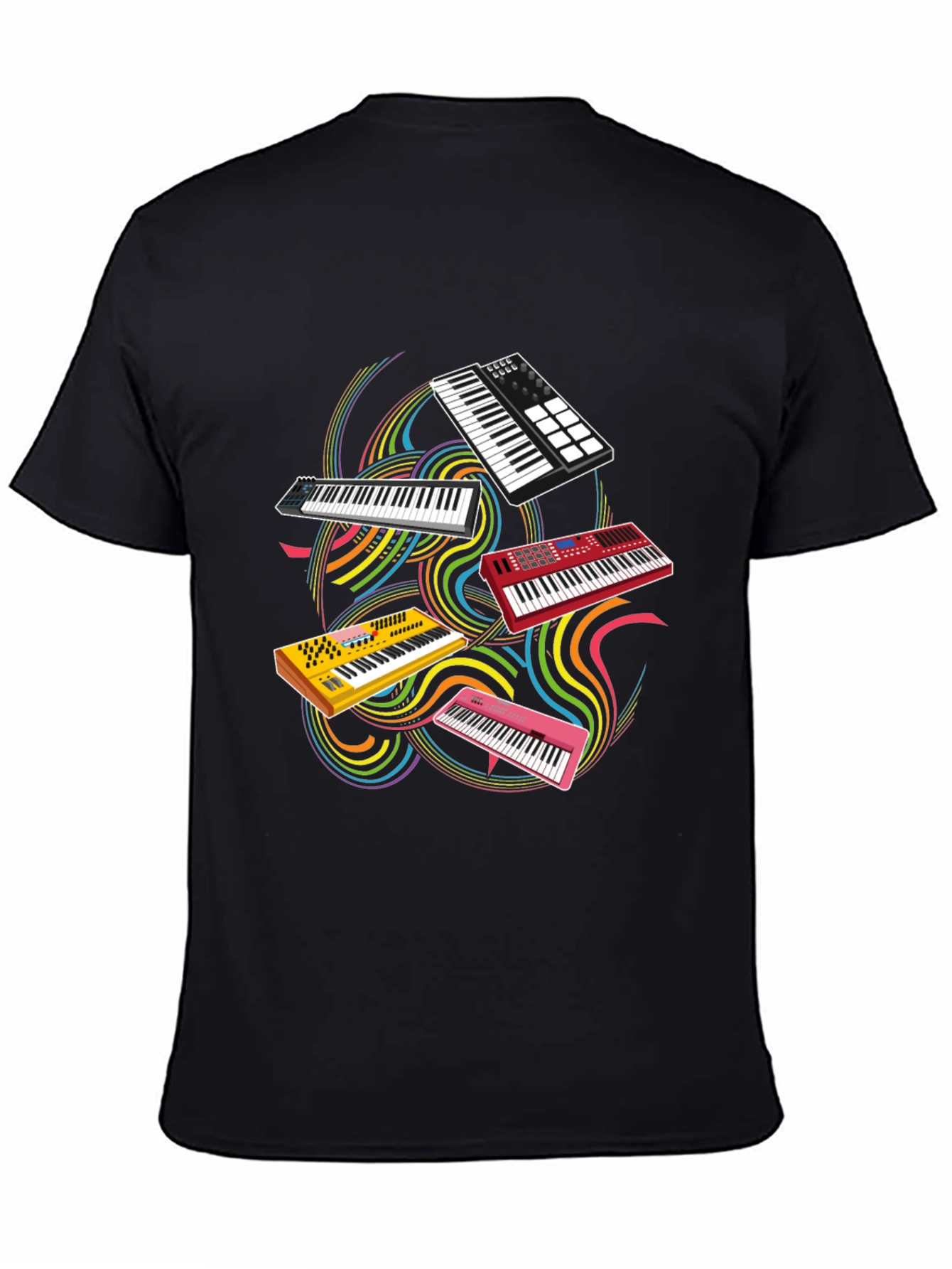Keyboard T-Shirt - Music Lovers Gift