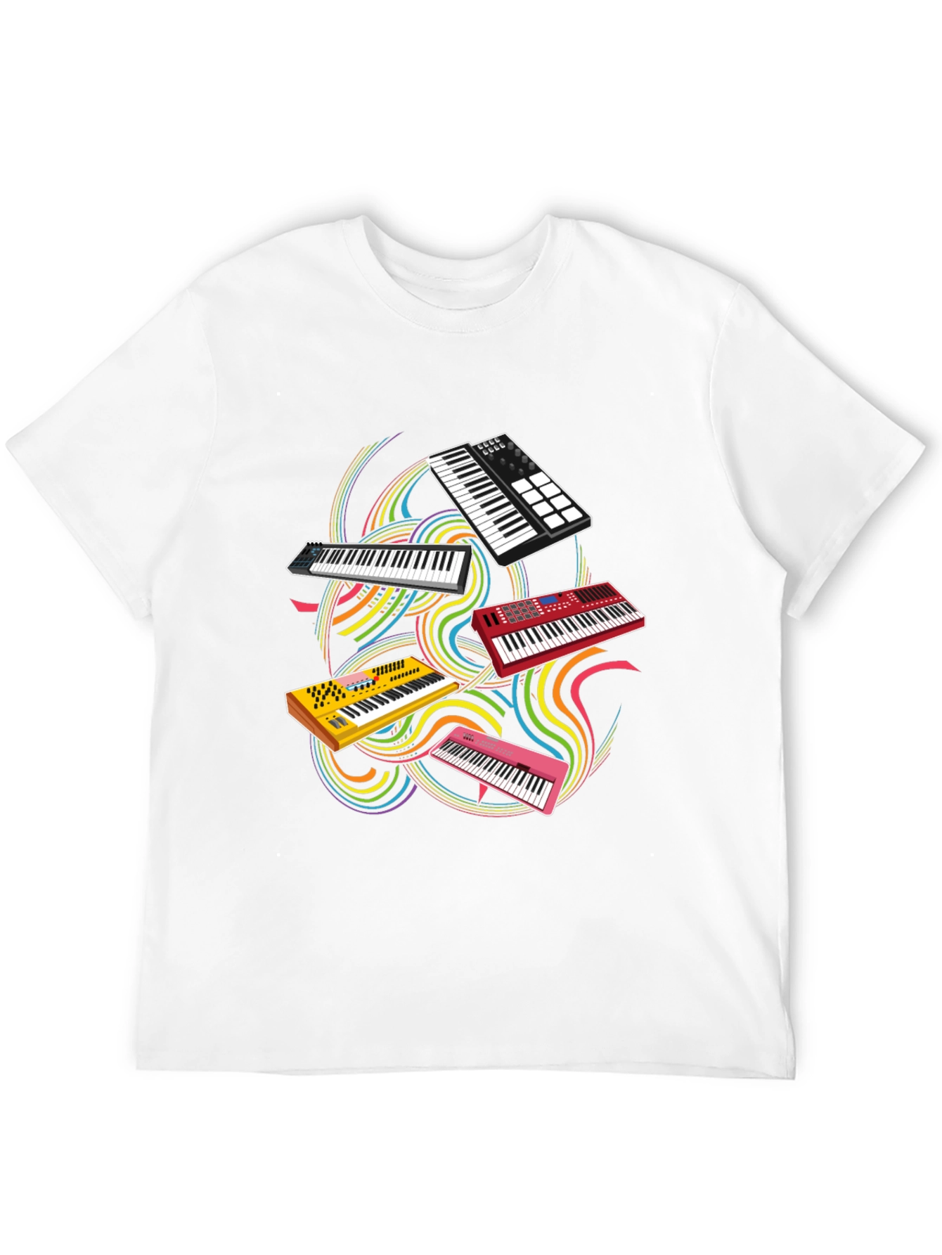 Keyboard T-Shirt - Music Lovers Gift