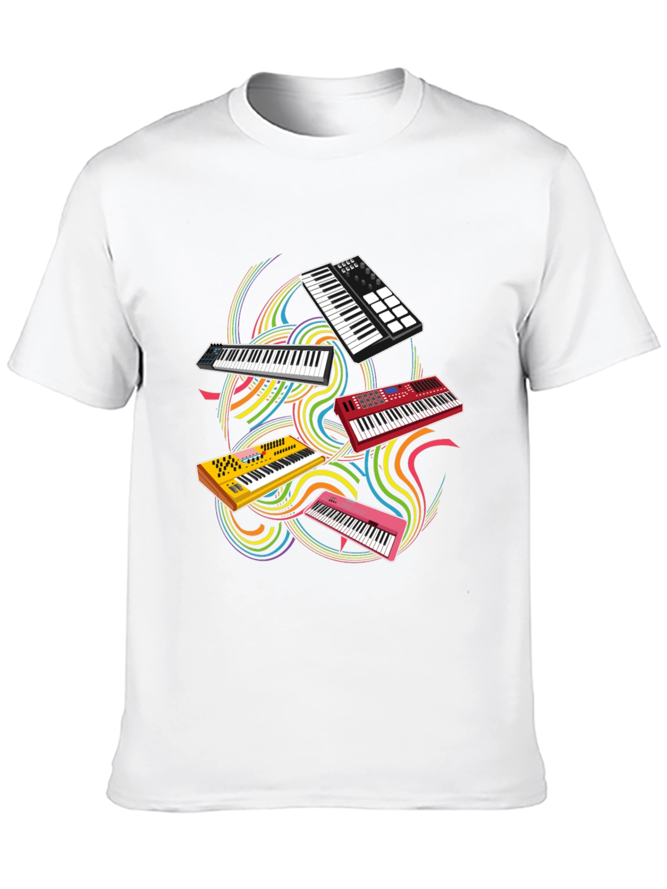 Keyboard T-Shirt - Music Lovers Gift