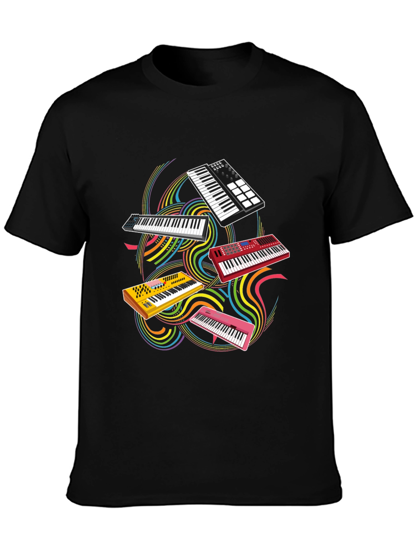 Keyboard T-Shirt - Music Lovers Gift