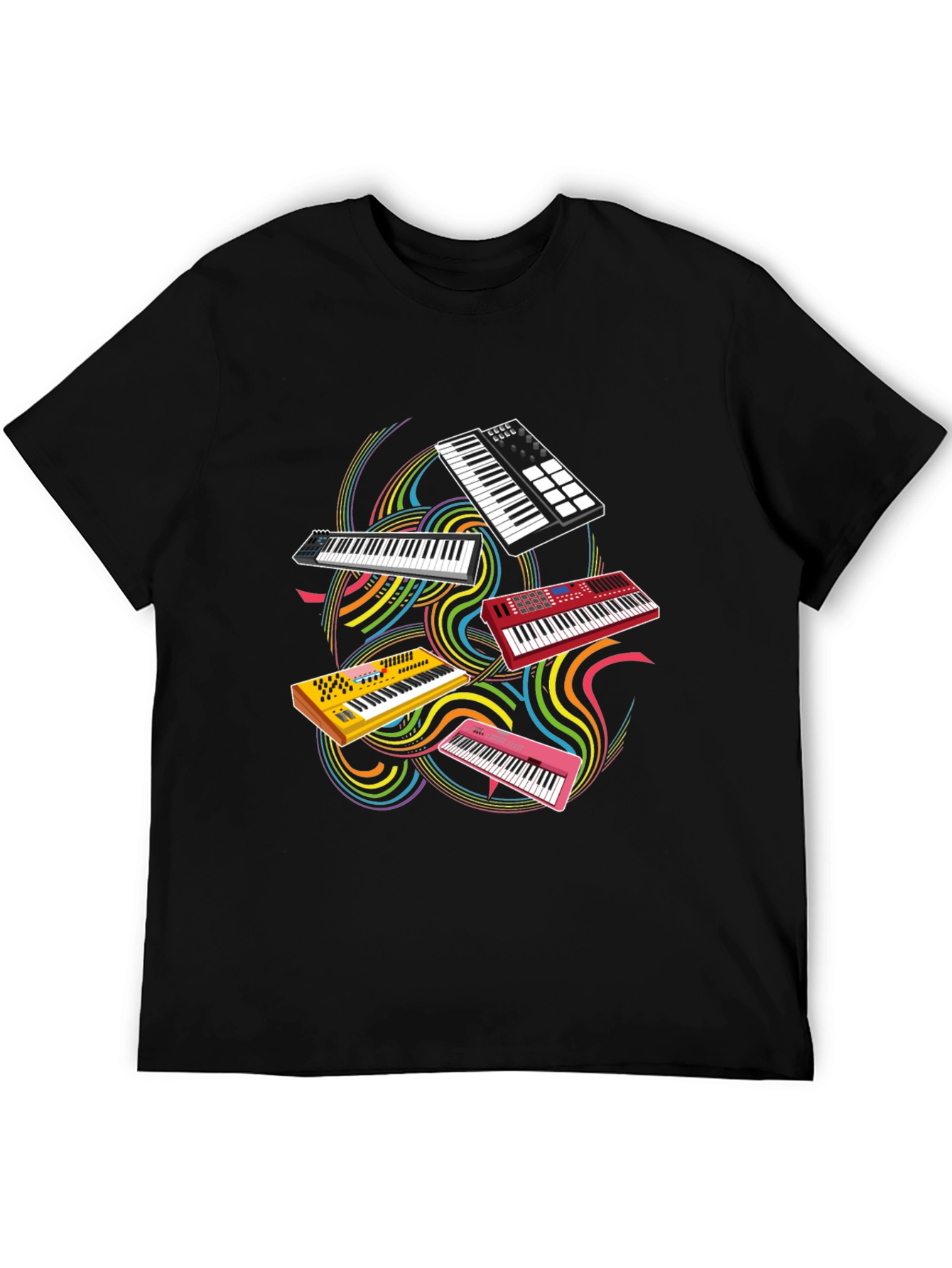 Keyboard T-Shirt - Music Lovers Gift