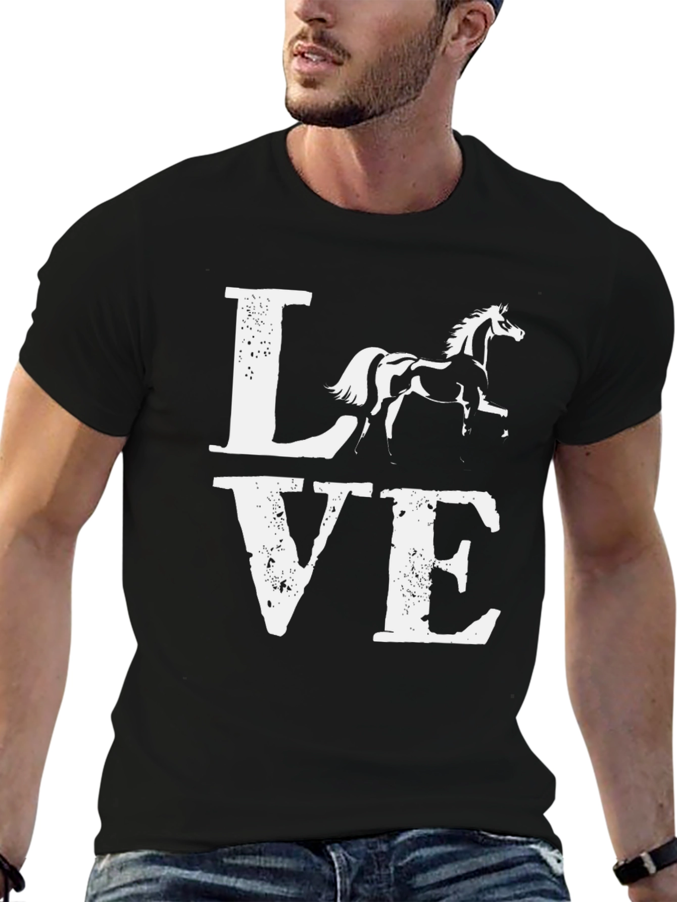 Love Horses Graphic T-Shirt