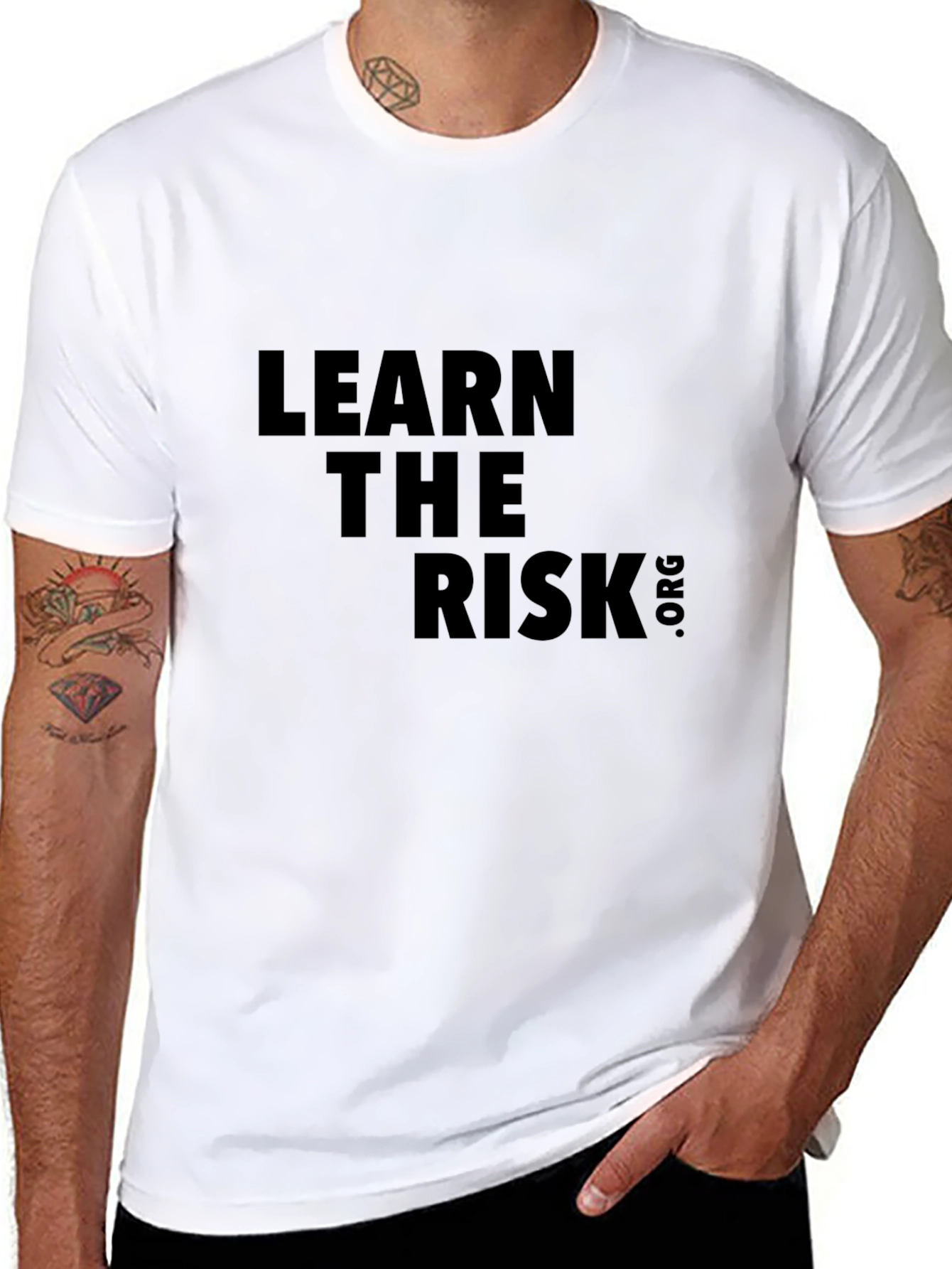 Learn The Risk Graphic Tee