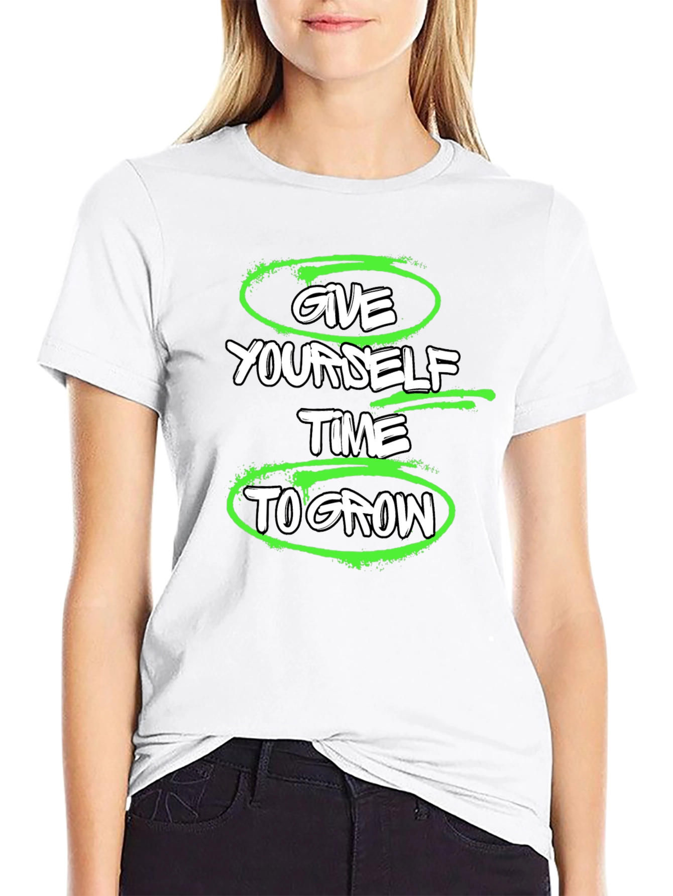 Give Yourself Time to Grow Graphic T-Shirt