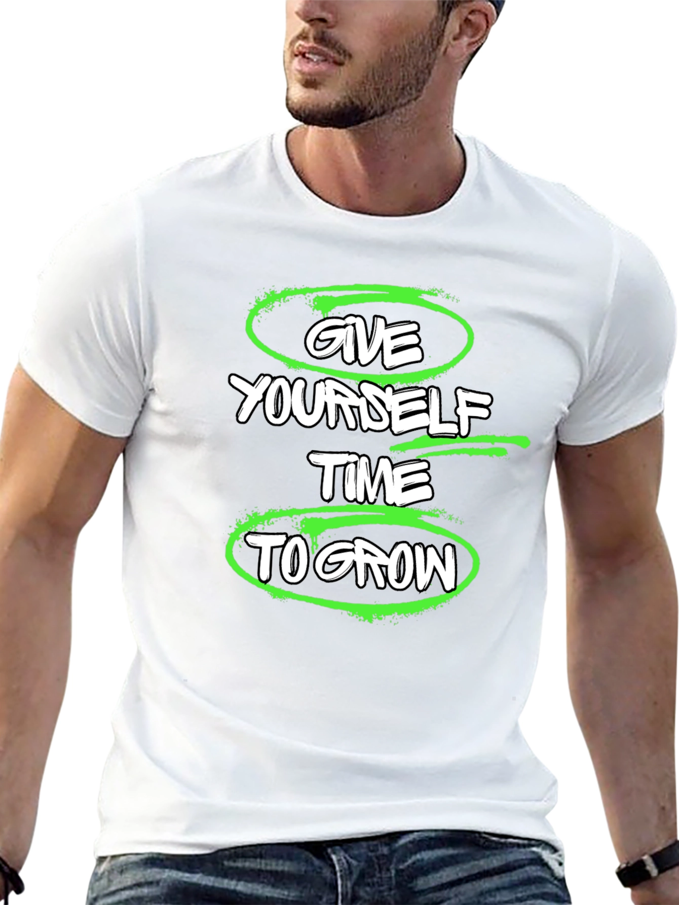 Give Yourself Time to Grow Graphic T-Shirt