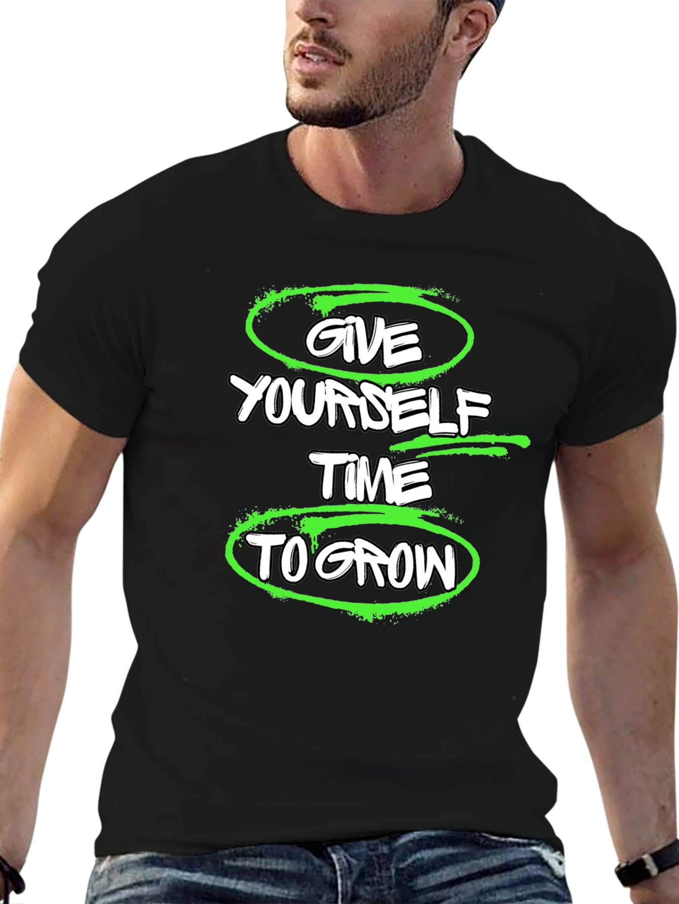 Give Yourself Time to Grow Graphic T-Shirt