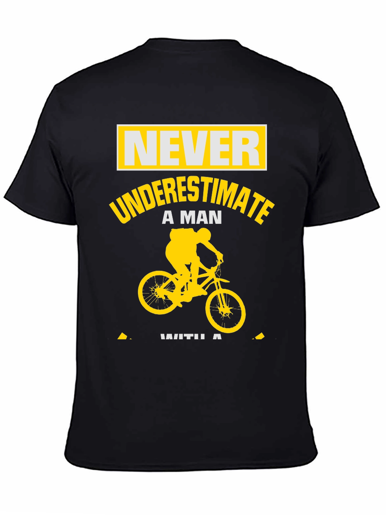 Never Underestimate Biker Man T-Shirt