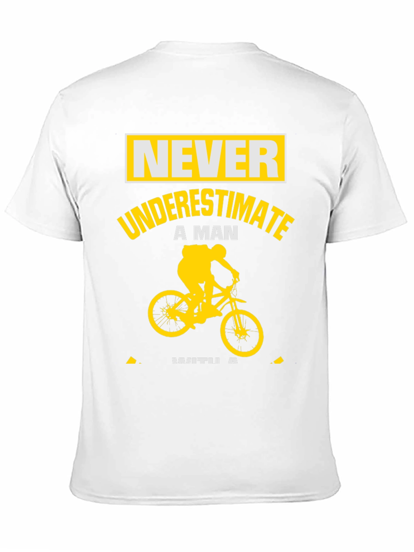 Never Underestimate Biker Man T-Shirt