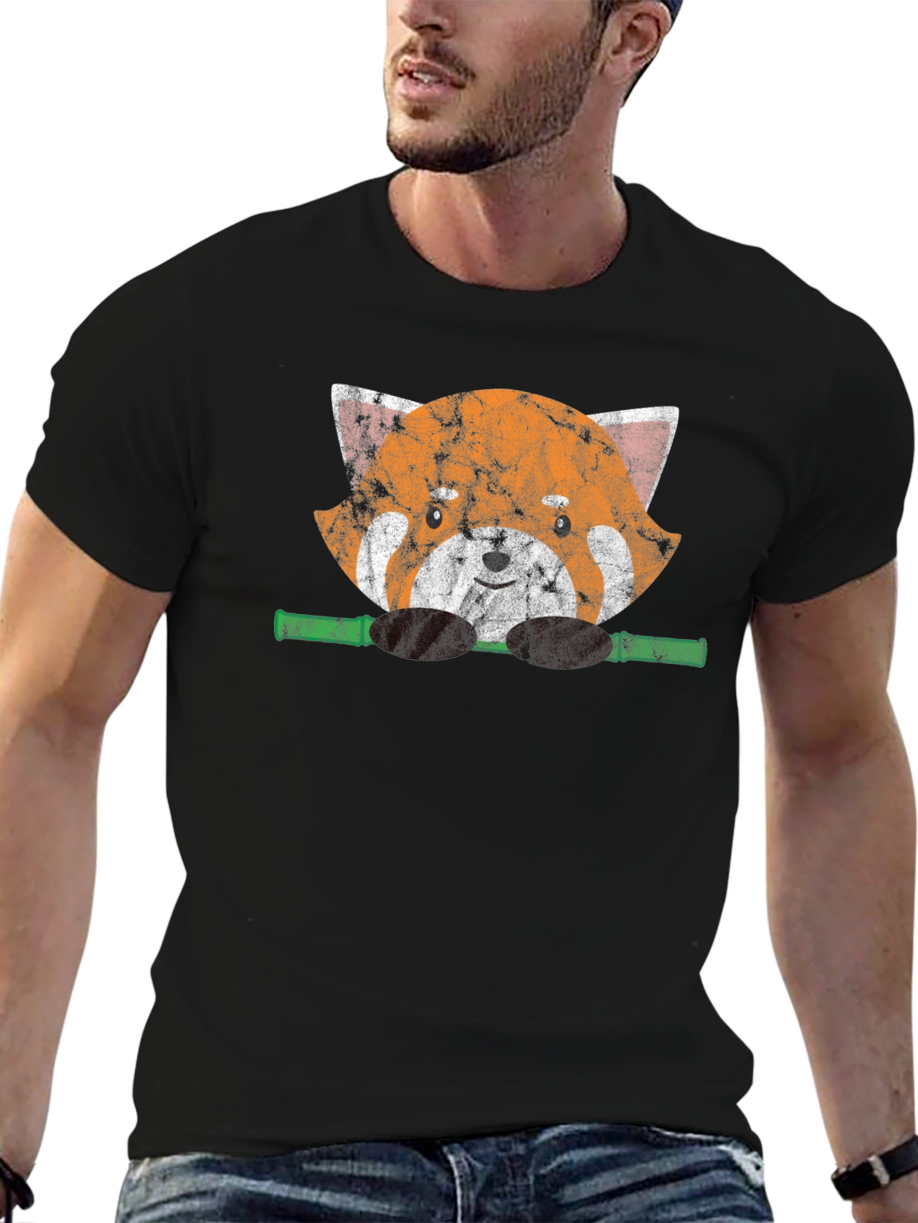 Red Panda Bamboo T-Shirt