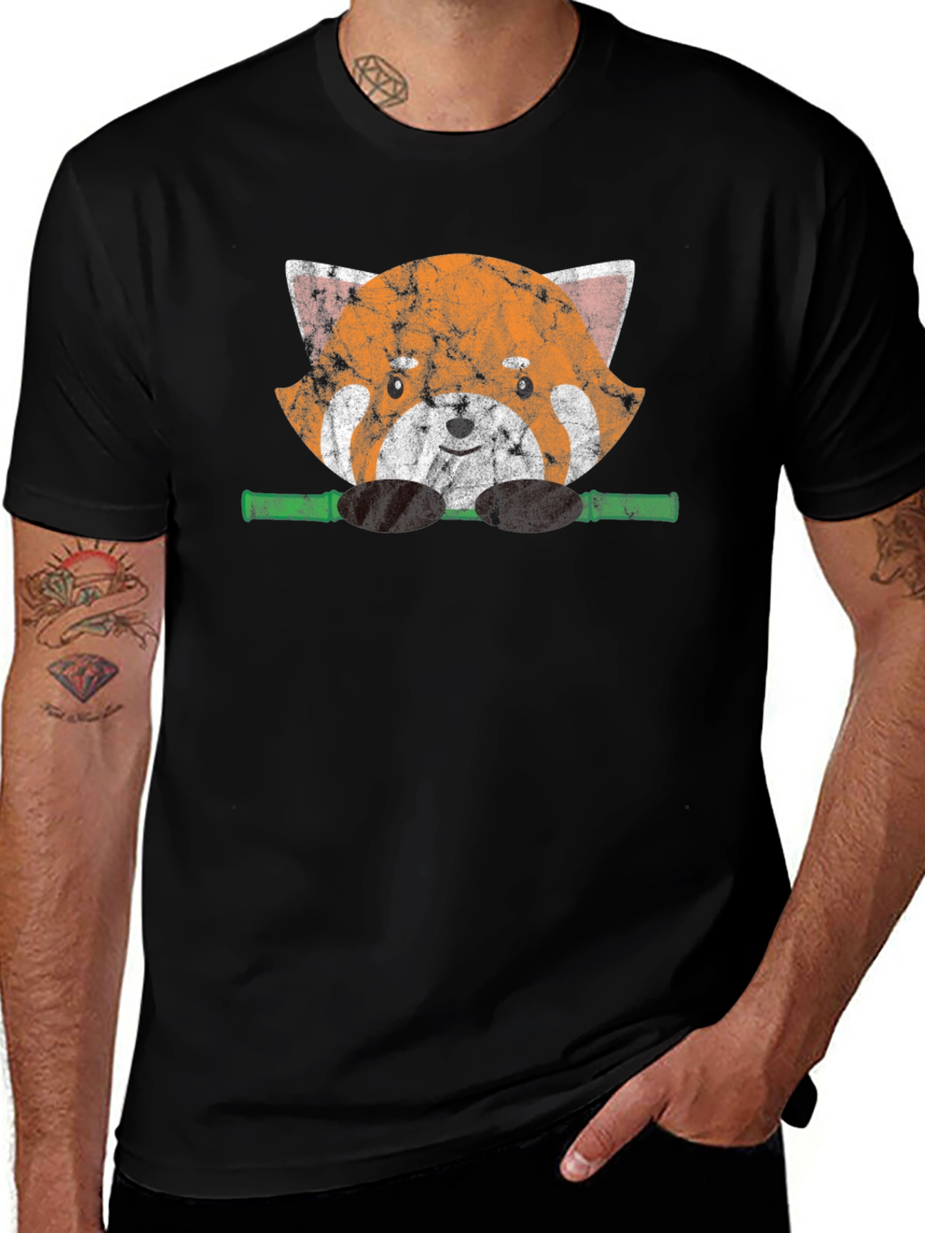 Red Panda Bamboo T-Shirt