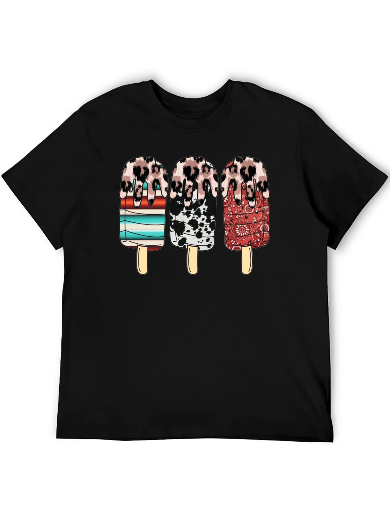 Western Ice Cream Popsicle Graphic Tee