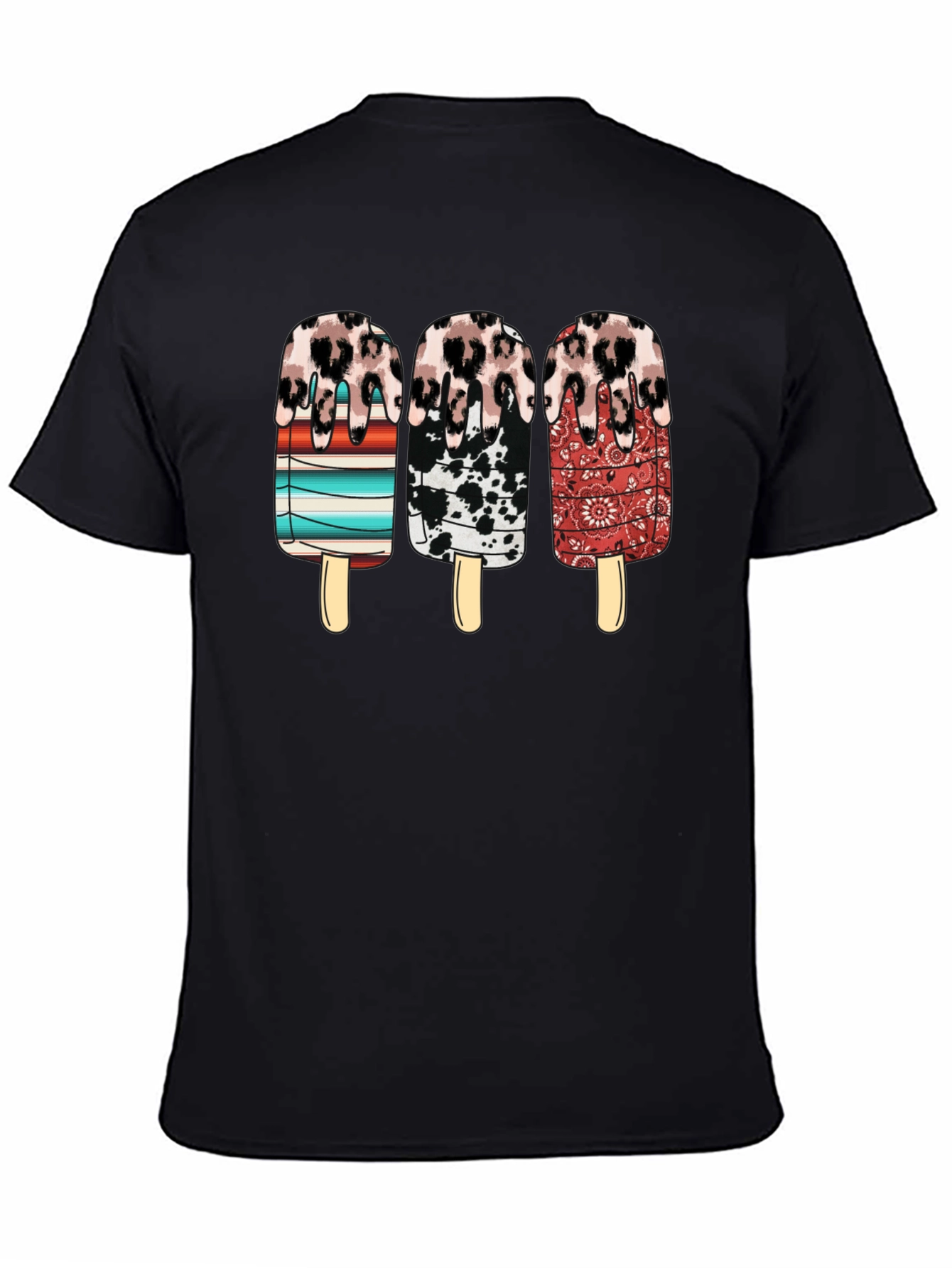 Western Ice Cream Popsicle Graphic Tee