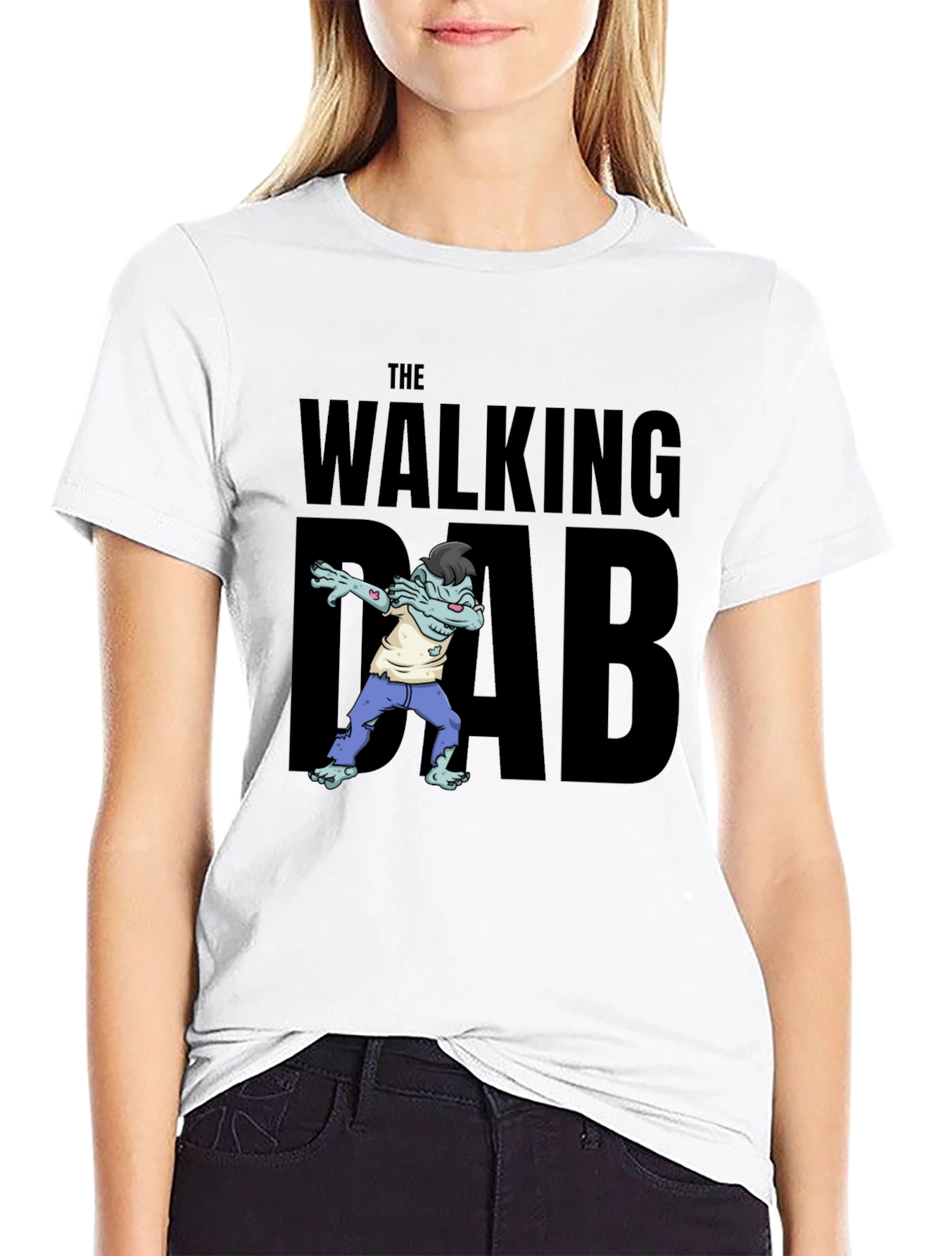 The Walking Dab T-Shirt - Funny Zombie Graphic Tee
