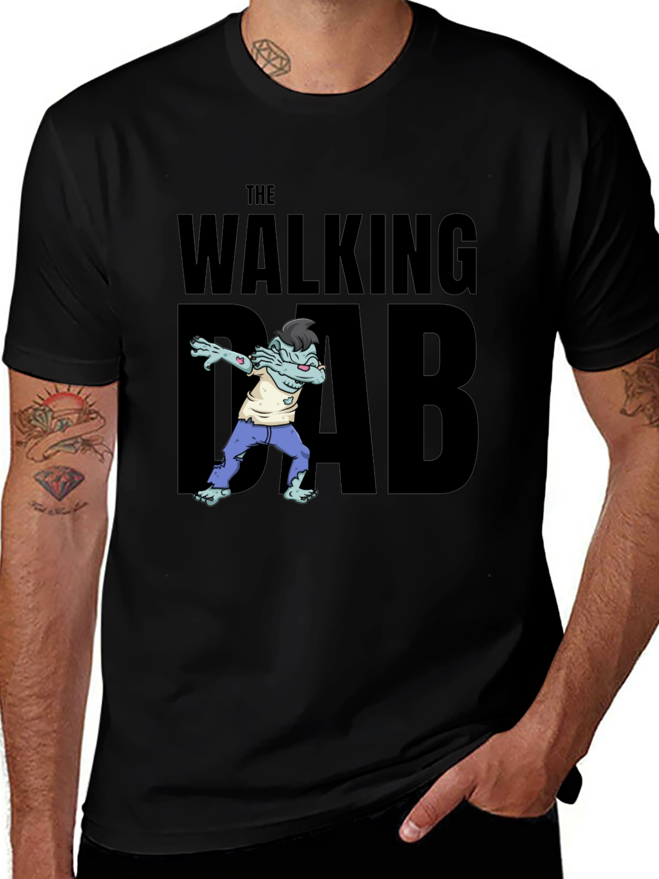 The Walking Dab T-Shirt - Funny Zombie Graphic Tee