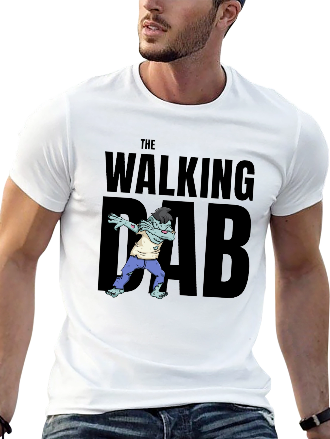 The Walking Dab T-Shirt - Funny Zombie Graphic Tee
