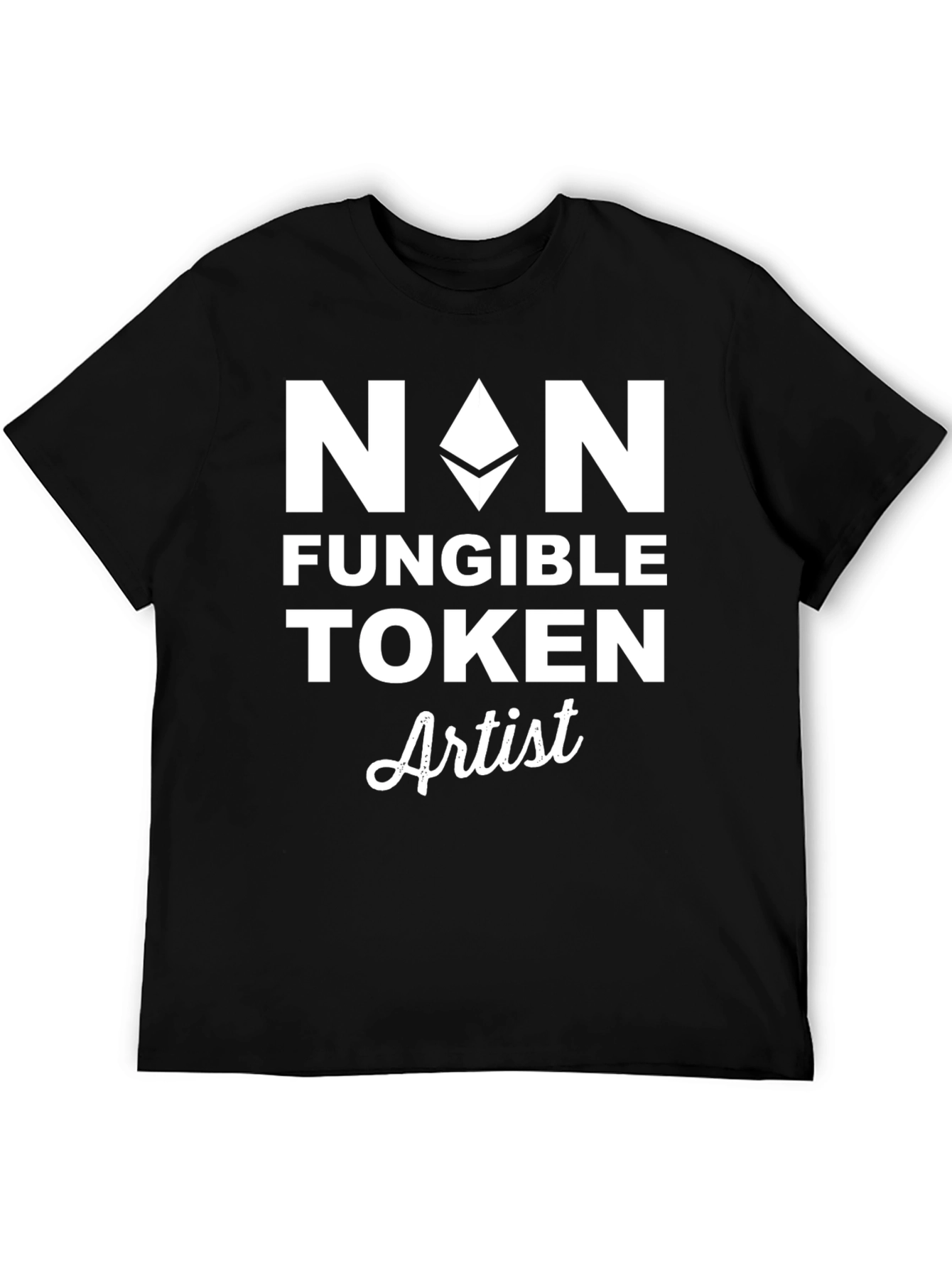 NFT Artist Black T-Shirt - Non Fungible Token