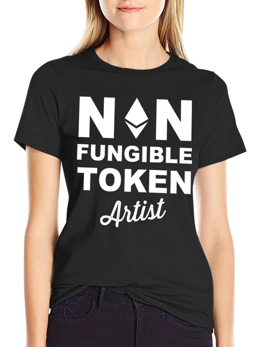 NFT Artist Black T-Shirt - Non Fungible Token