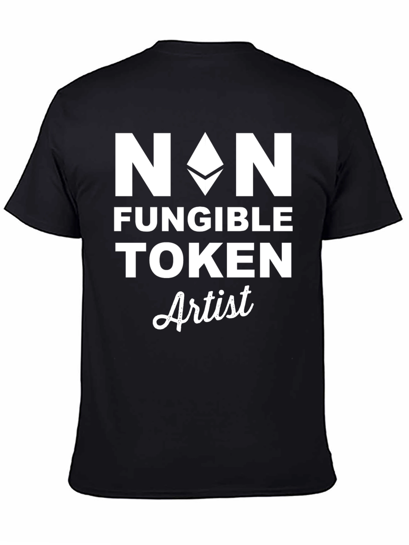 NFT Artist Black T-Shirt - Non Fungible Token