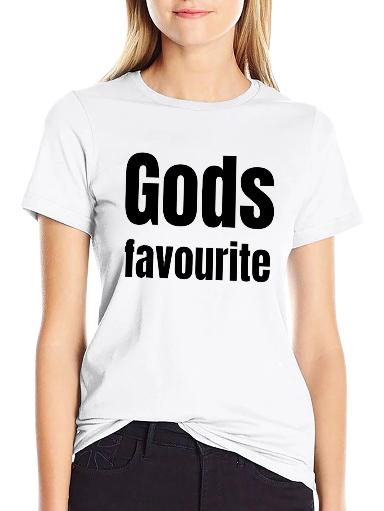 Gods Favourite Black T-Shirt